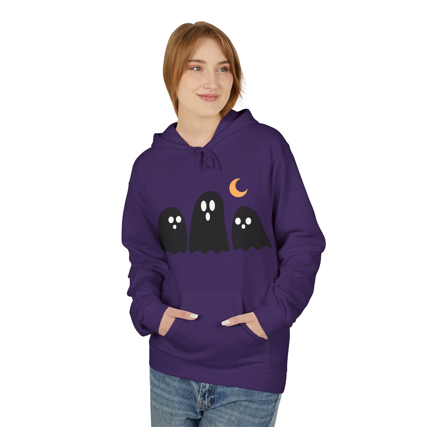 Spooky Hooded Sweatshirt - Halloween - Perfect for Spooky Lovers