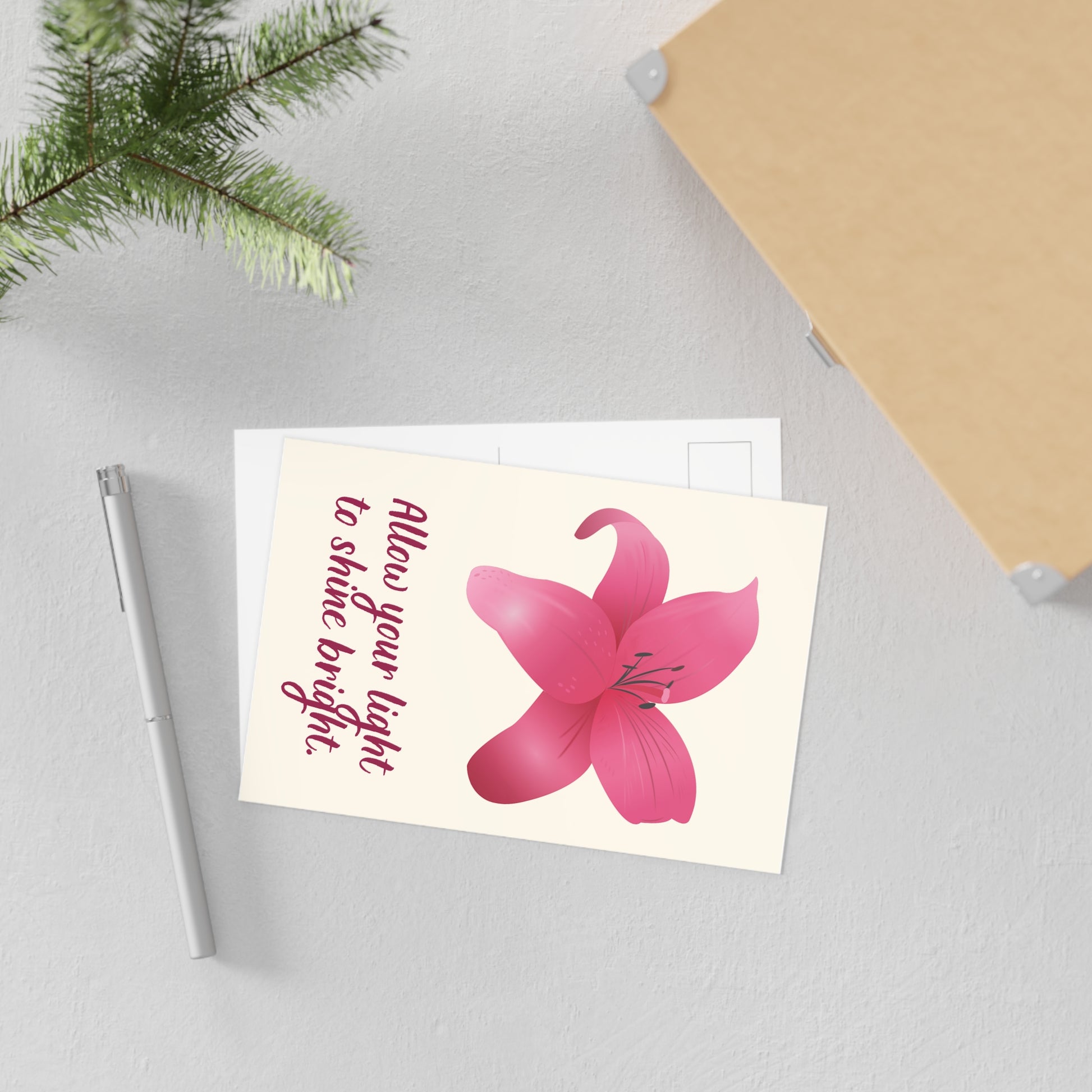 The Dreamer's Bookshop - Love Yourself Card "Your light" - The Dreamer's Bookshop.