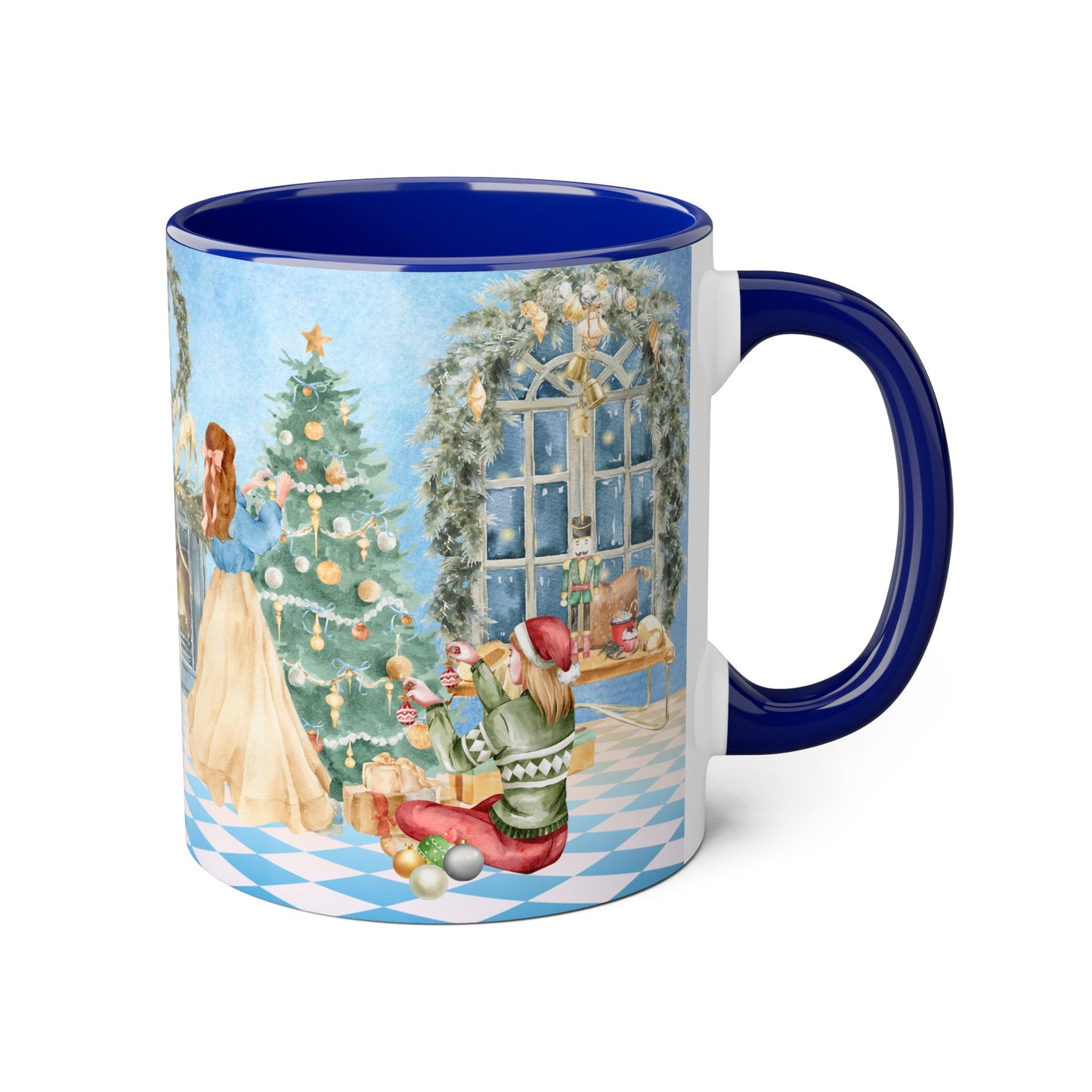 Christmas Tree Decoration Coffee Mug - 11oz Cup tis the Season