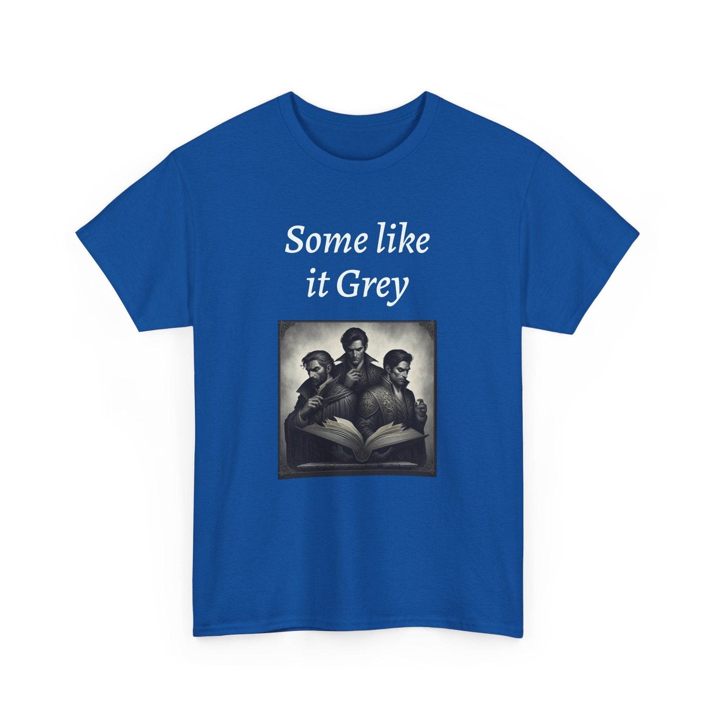 Like it Grey - Graphic Tee - Unisex Heavy Cotton T-Shirt for Book Lovers - The Dreamer's Bookshop.