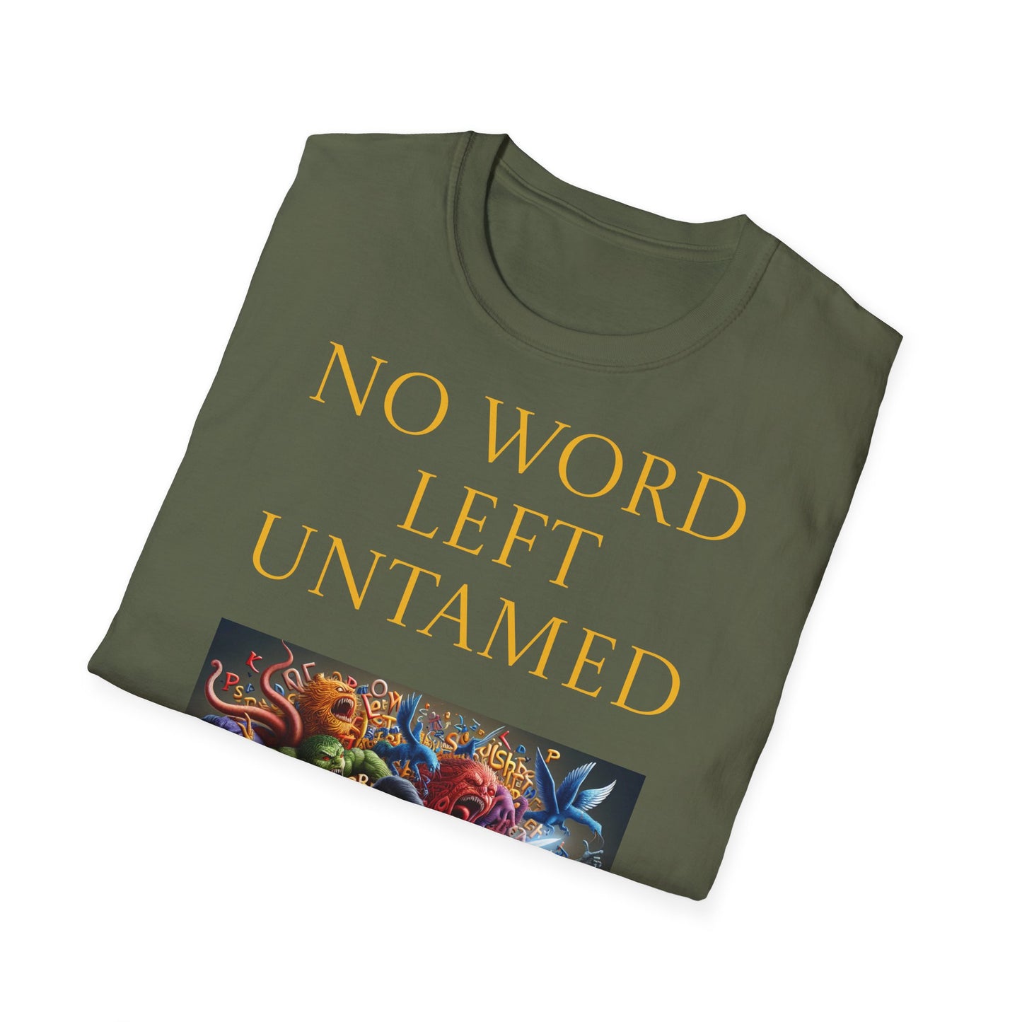 Unisex -Inspired T-Shirt - "No Word" - Perfect for Book Lovers - The Dreamer's Bookshop.