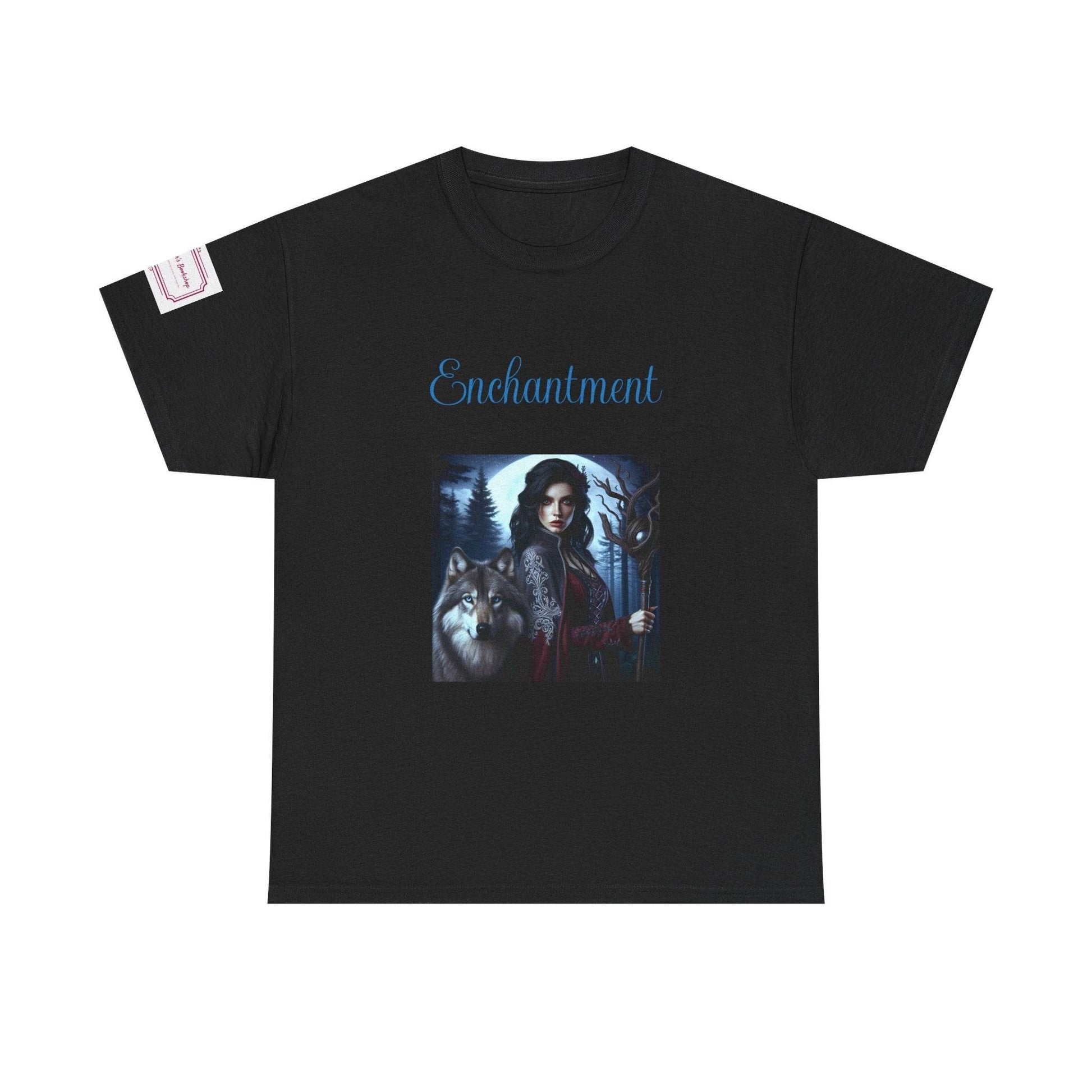 Enchanting Forest Unisex Heavy Cotton Tee - Perfect for Mystical Occasions - The Dreamer's Bookshop.