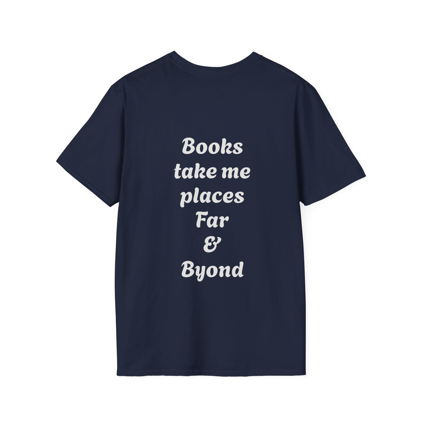 Unisex Travel-Inspired T-Shirt - "I'm a Traveller of Worlds" - Perfect for Book Lovers - The Dreamer's Bookshop.