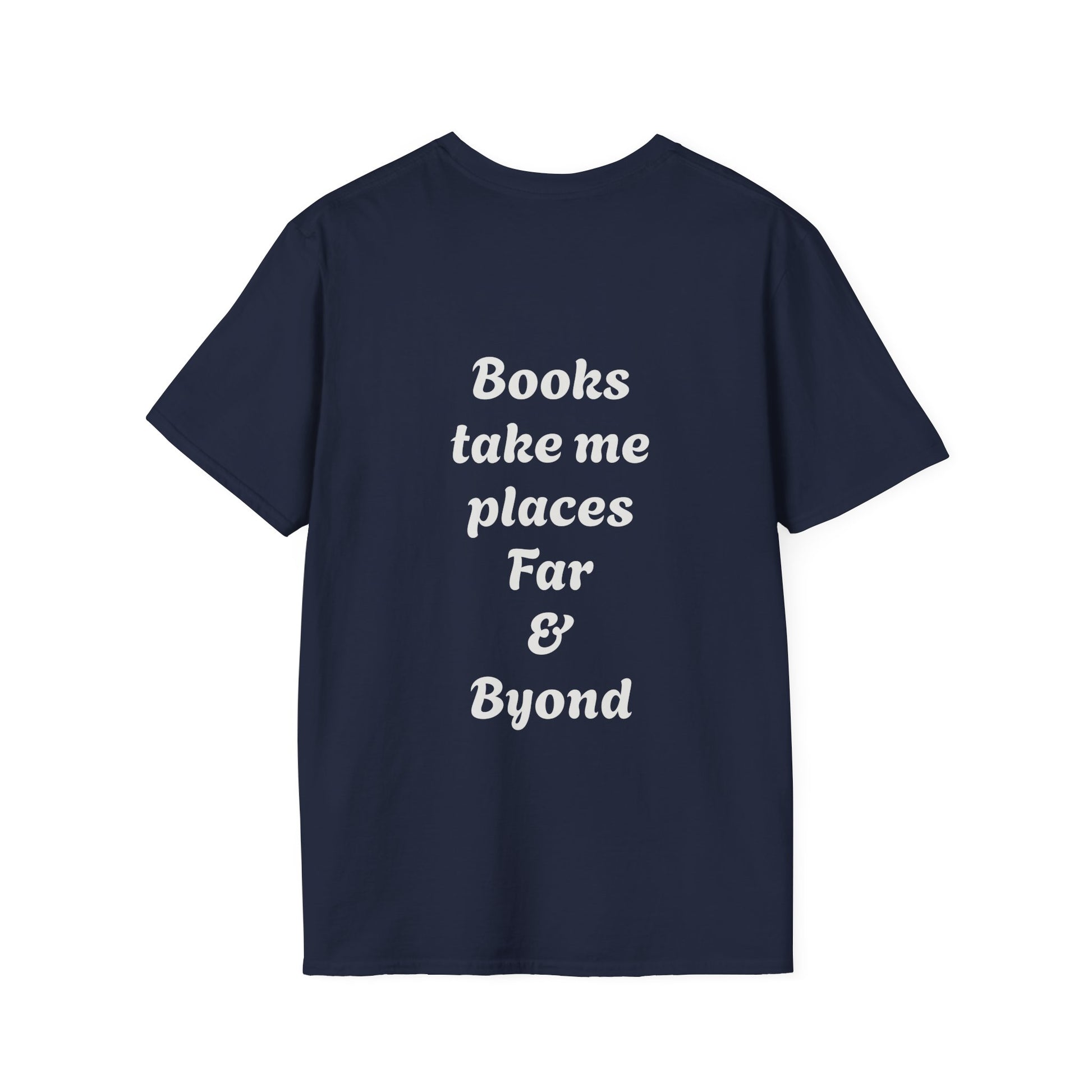 Unisex Travel-Inspired T-Shirt - "I'm a Traveller of Worlds" - Perfect for Book Lovers - The Dreamer's Bookshop.