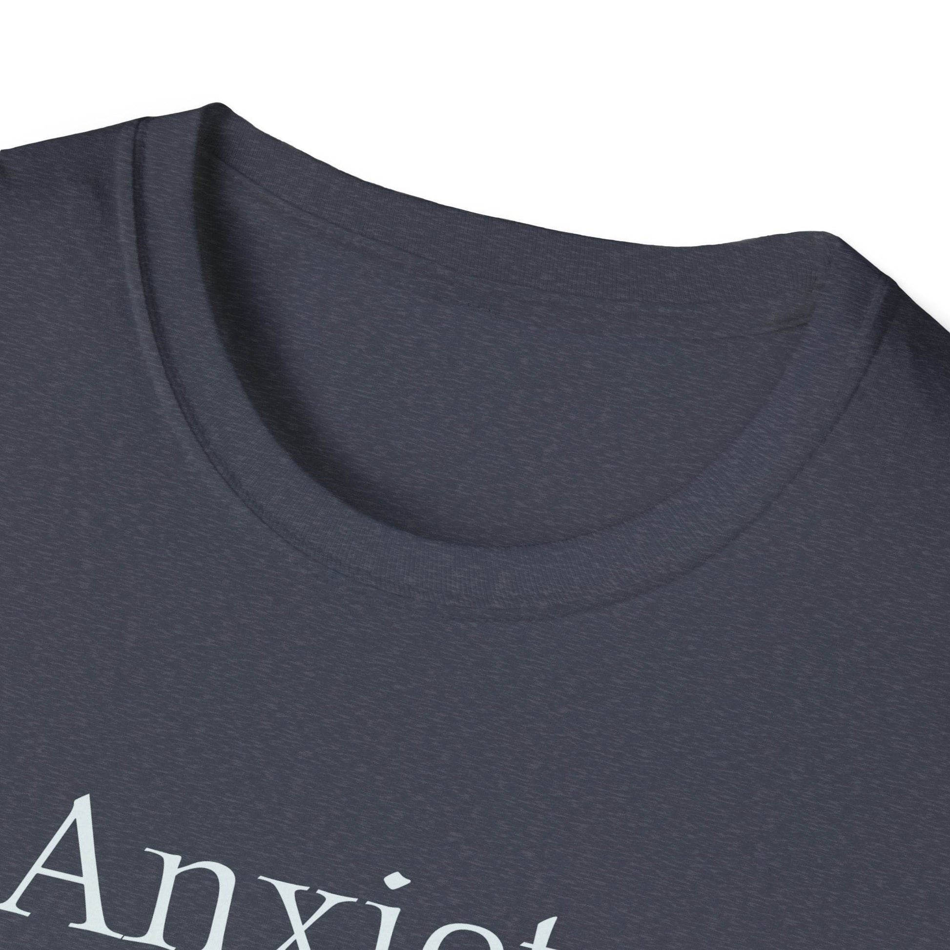 Anxiety Warrior Unisex Softstyle T-Shirt - Empowering Battle Against Mental Health - The Dreamer's Bookshop.