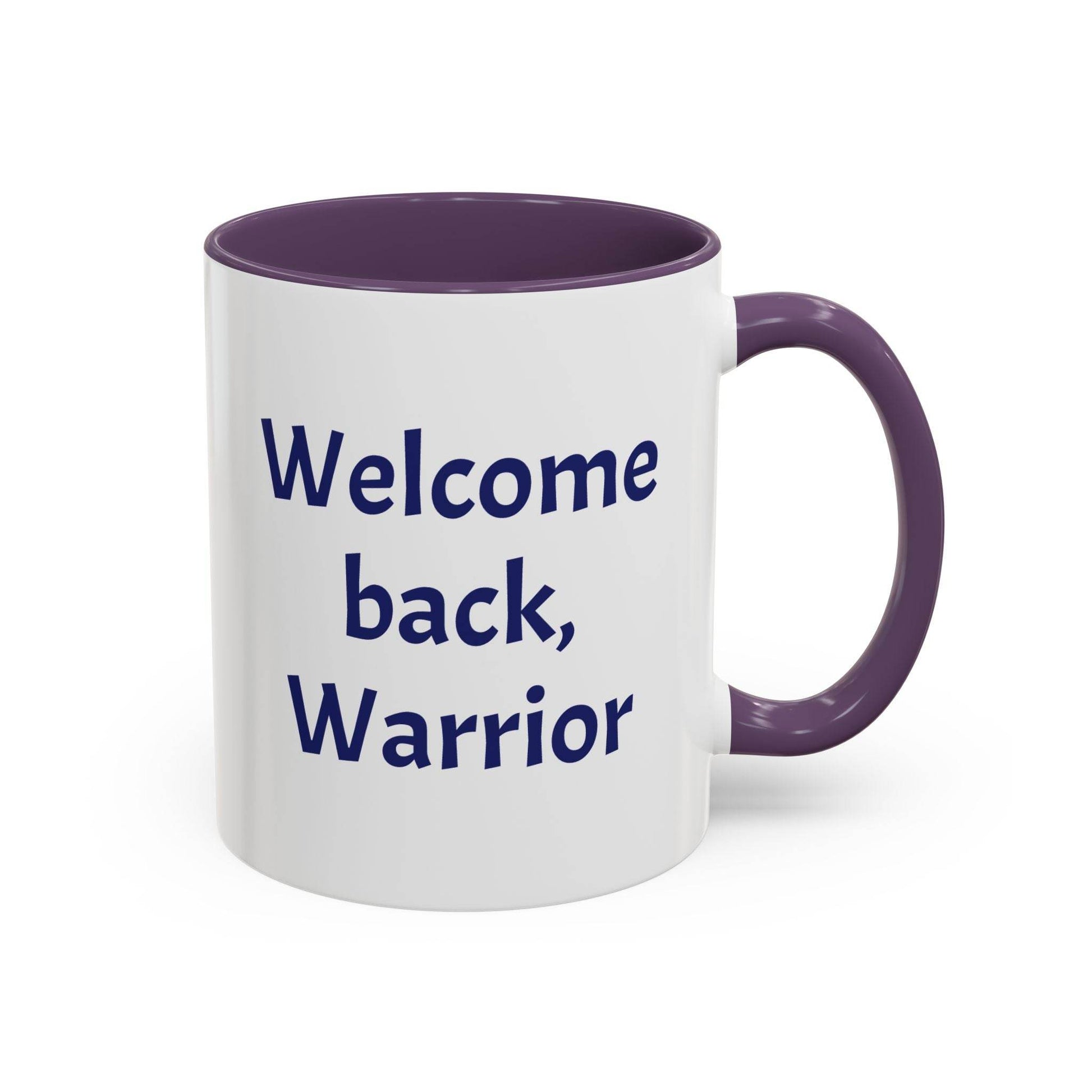 Welcome back, Warrior Mug - Perfect Gift for Chronic Illness Warriors - The Dreamer's Bookshop.
