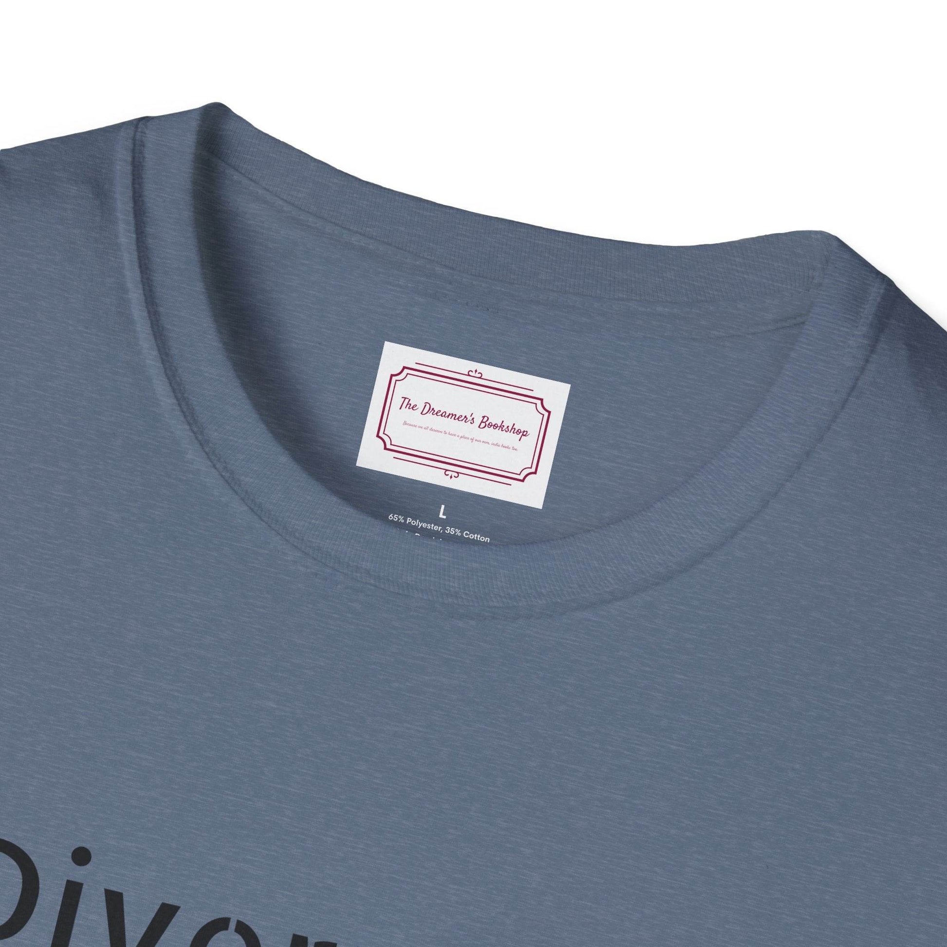 Divergent Neurodivergent T-Shirt - Unisex Softstyle Tee for Acceptance and Awareness - The Dreamer's Bookshop.