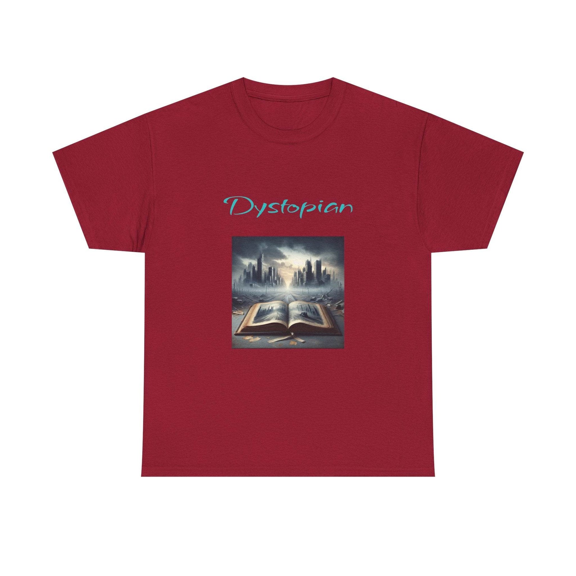 Fiction - Graphic Tee - Unisex Heavy Cotton T-Shirt Dystopian Books - The Dreamer's Bookshop.