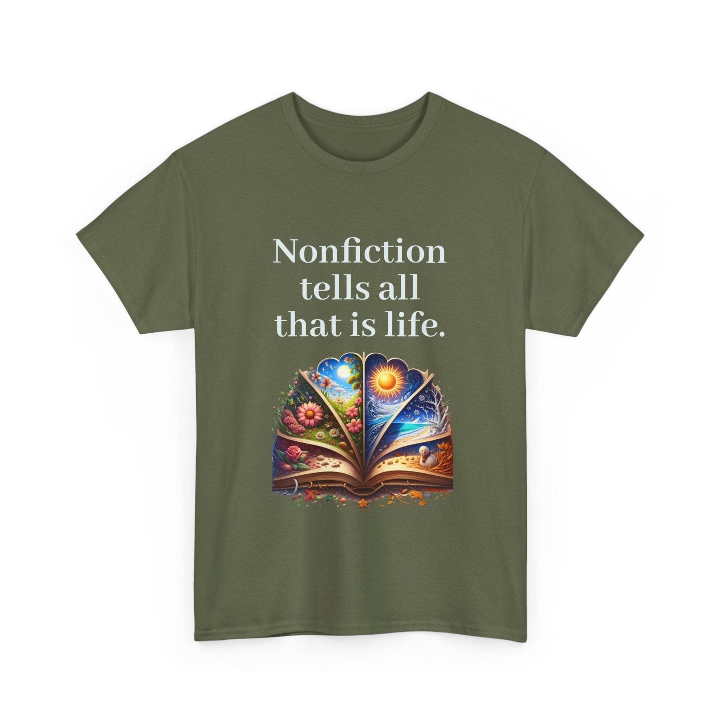 All that is Life - Unisex Heavy Cotton Tee - Nonfiction Books - The Dreamer's Bookshop.