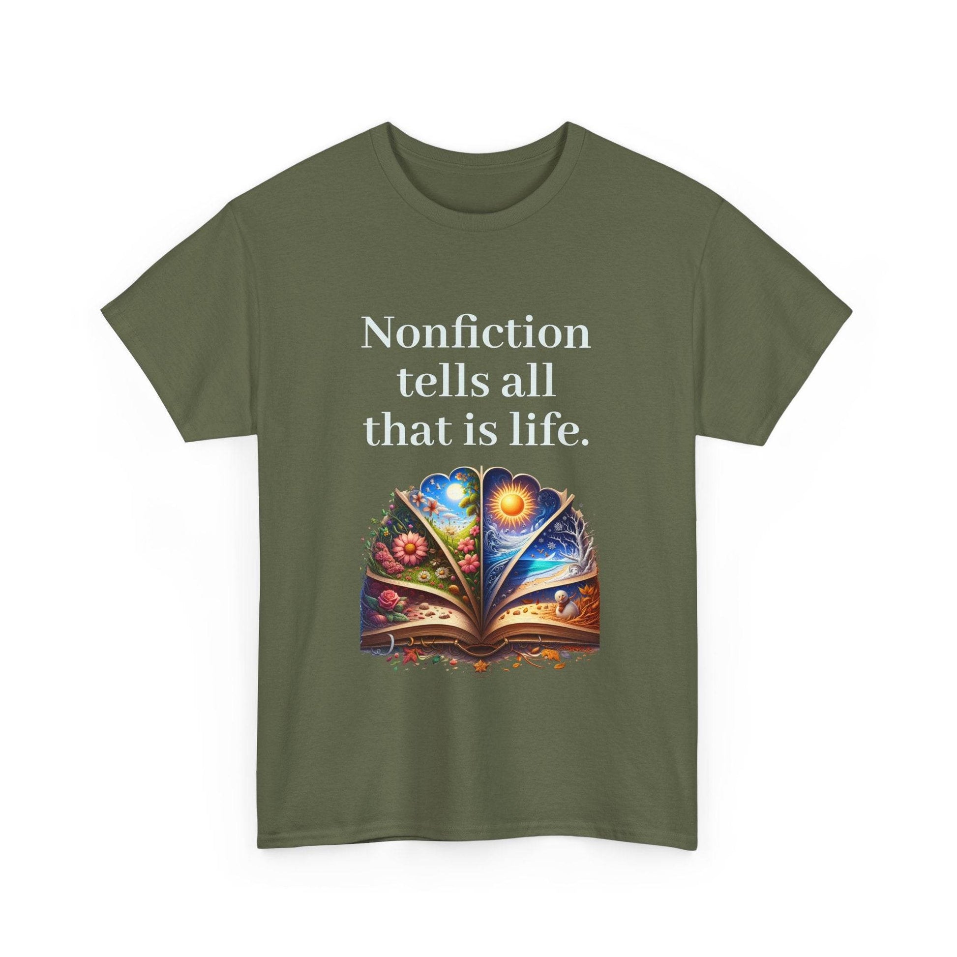 All that is Life - Unisex Heavy Cotton Tee - Nonfiction Books - The Dreamer's Bookshop.