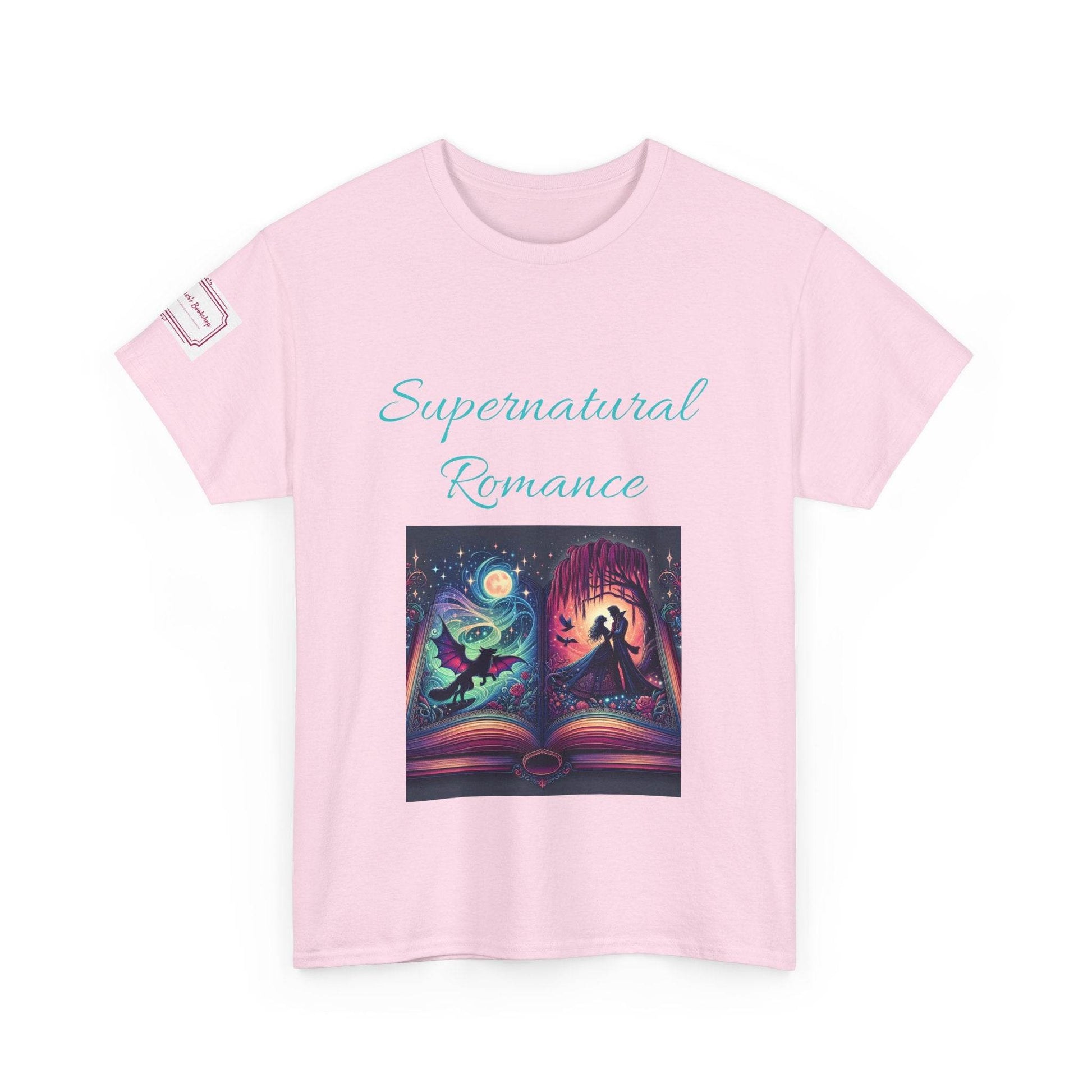 Fantasy - Graphic Unisex Heavy Cotton Tee - Supernatural Romance - The Dreamer's Bookshop.