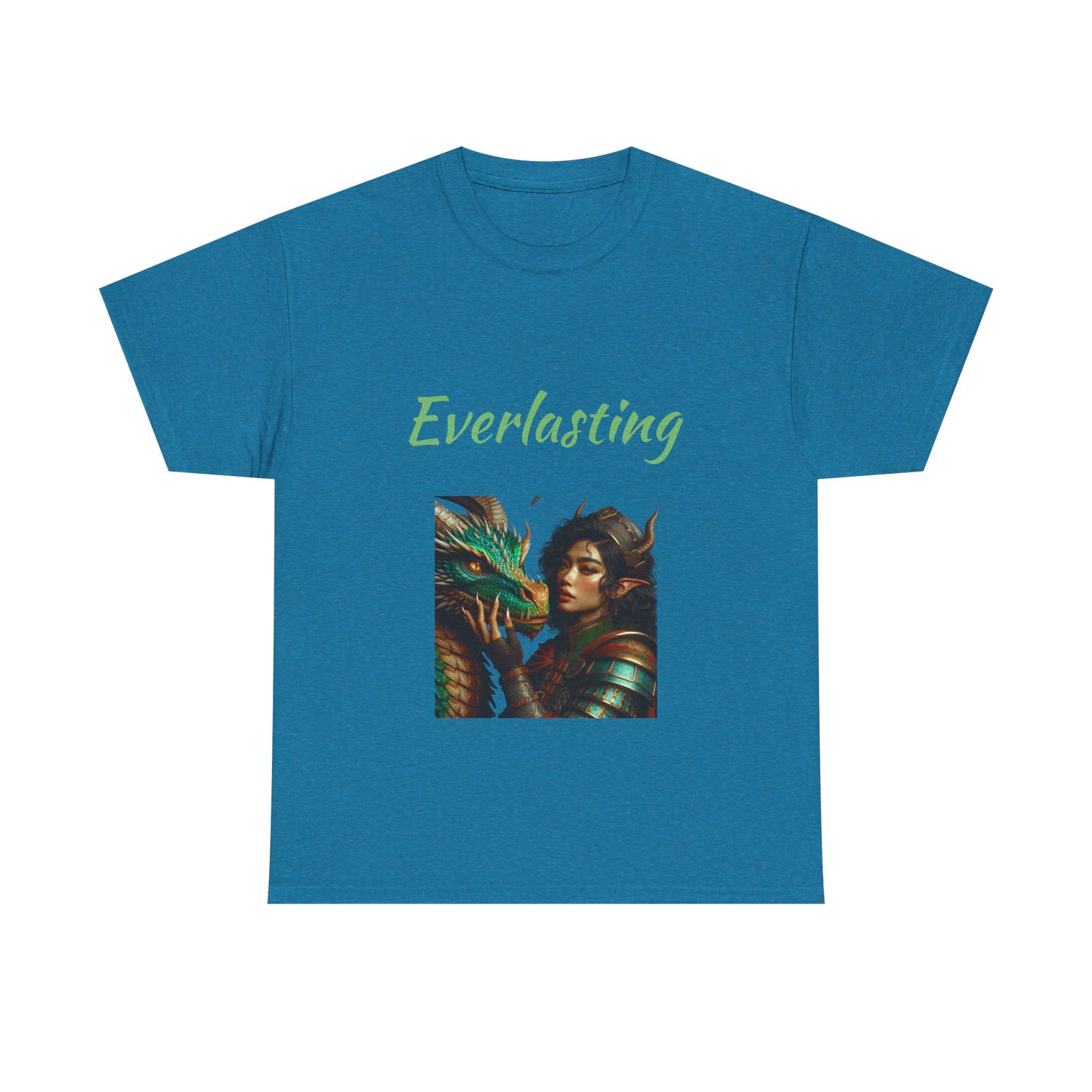 Book Lover's Unisex Heavy Cotton Tee - "Everlasting" - The Dreamer's Bookshop.