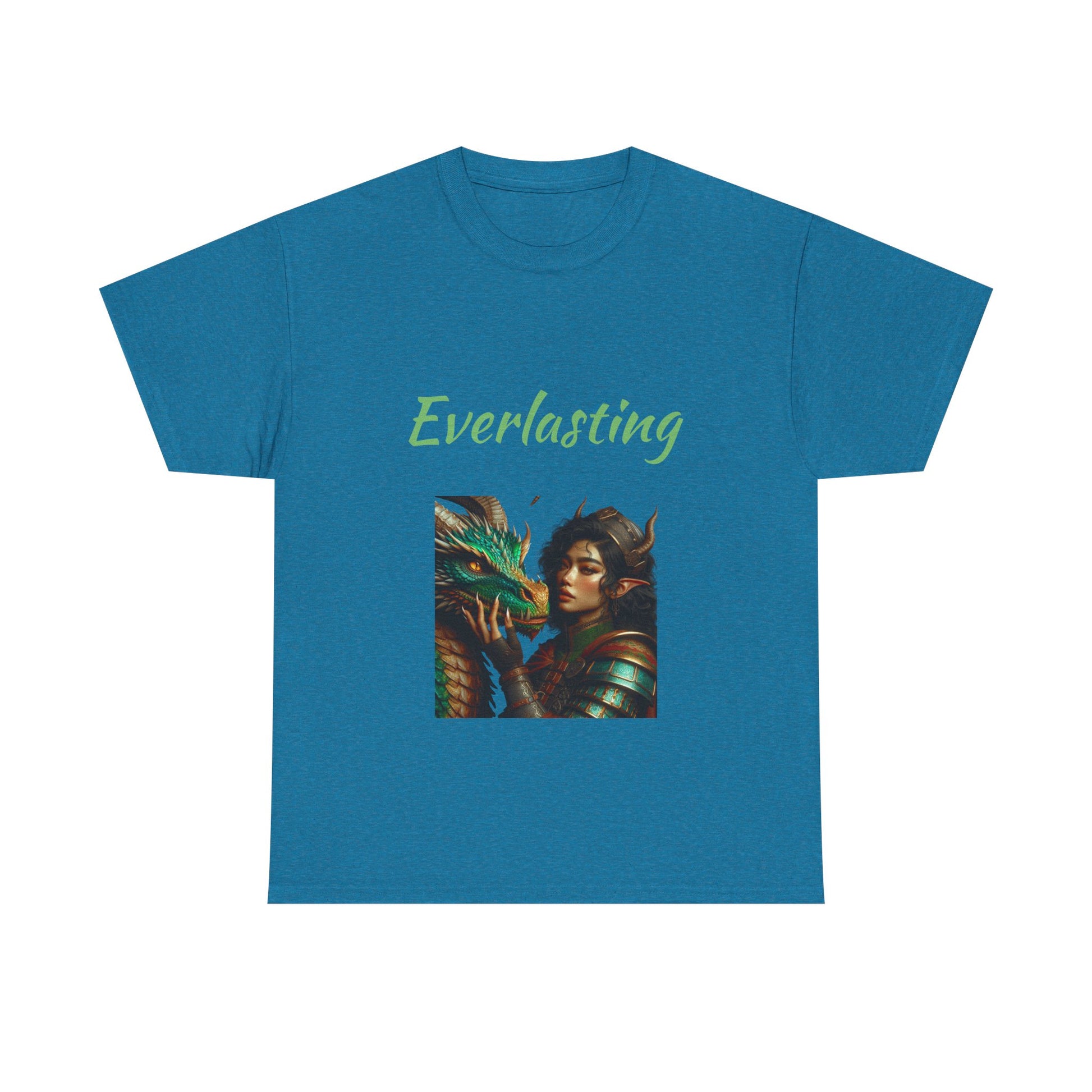 Book Lover's Unisex Heavy Cotton Tee - "Everlasting" - The Dreamer's Bookshop.