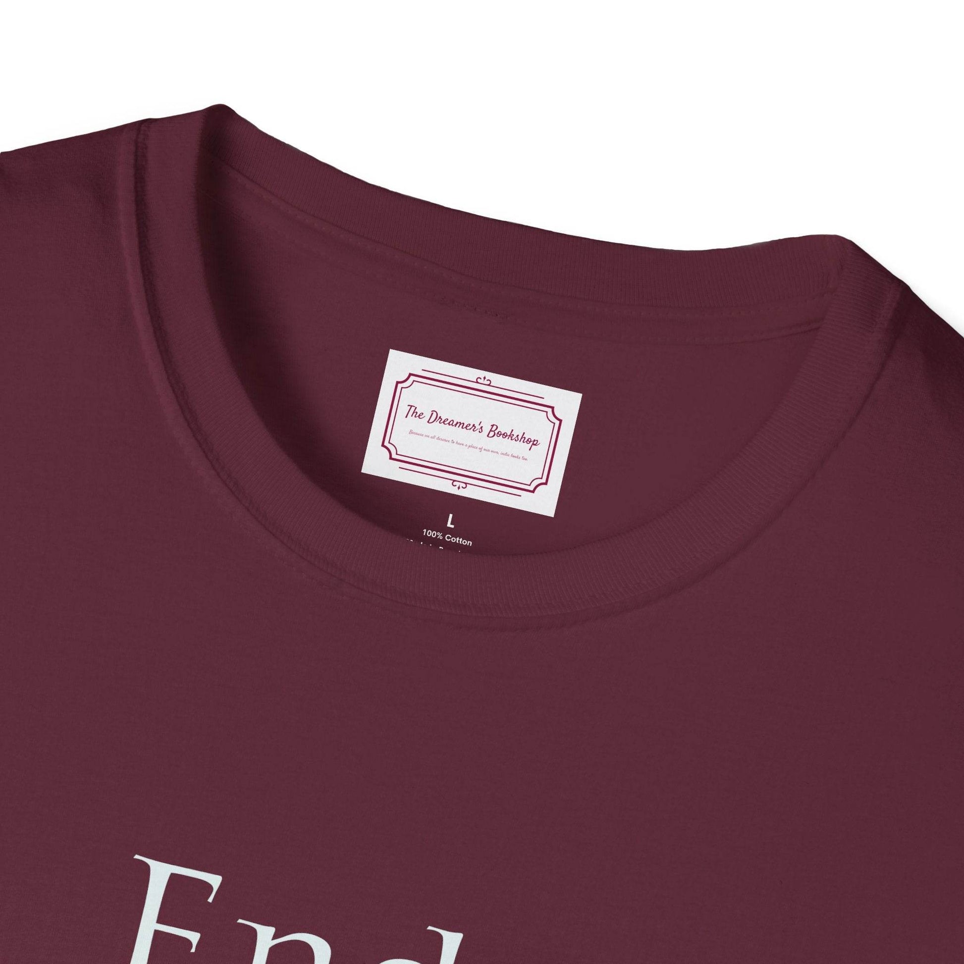 Endometriosis Warrior Unisex Softstyle T-Shirt - Embrace Your Battles - The Dreamer's Bookshop.