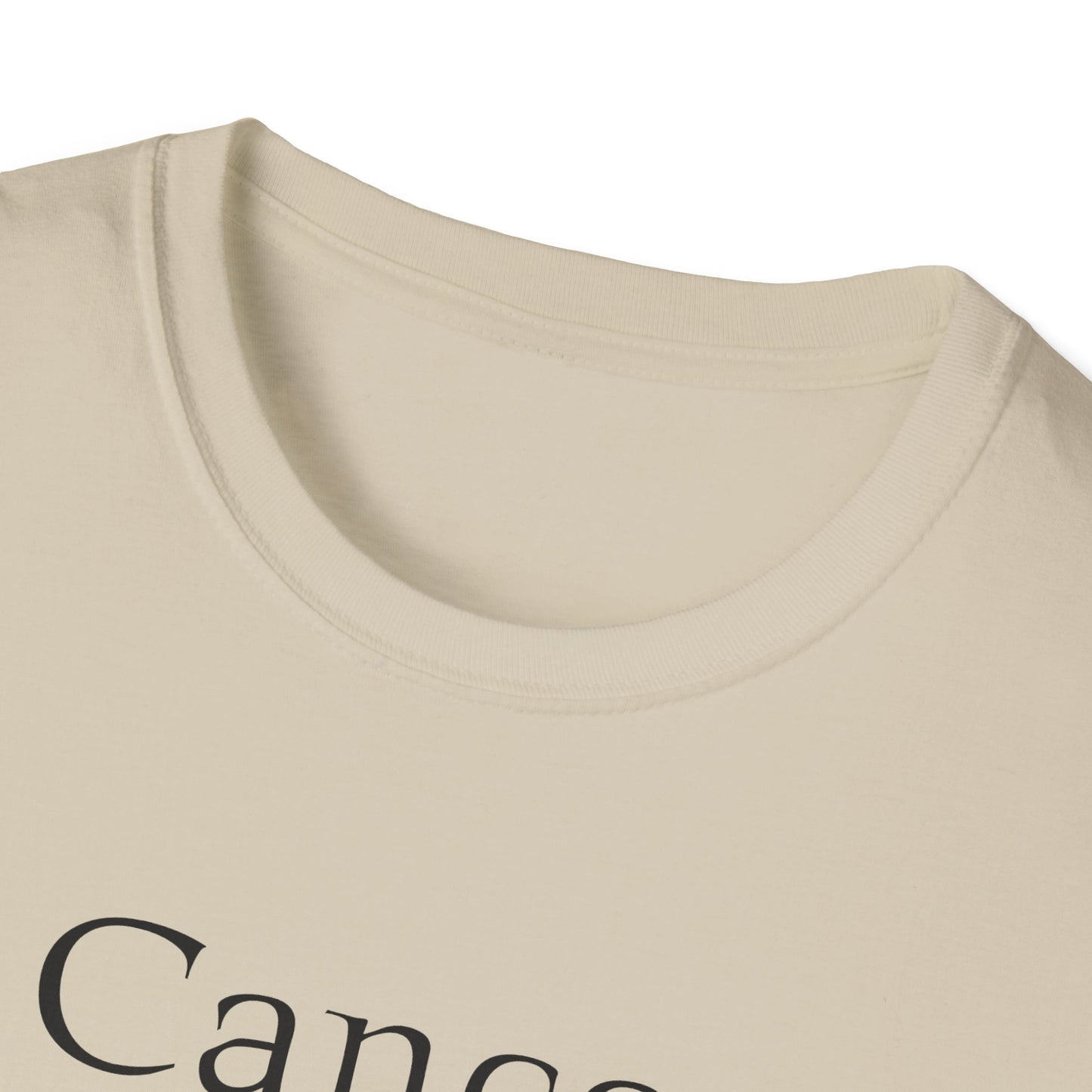 Cancer Warrior Unisex Softstyle T-Shirt - Empowering Battle for Women's Health