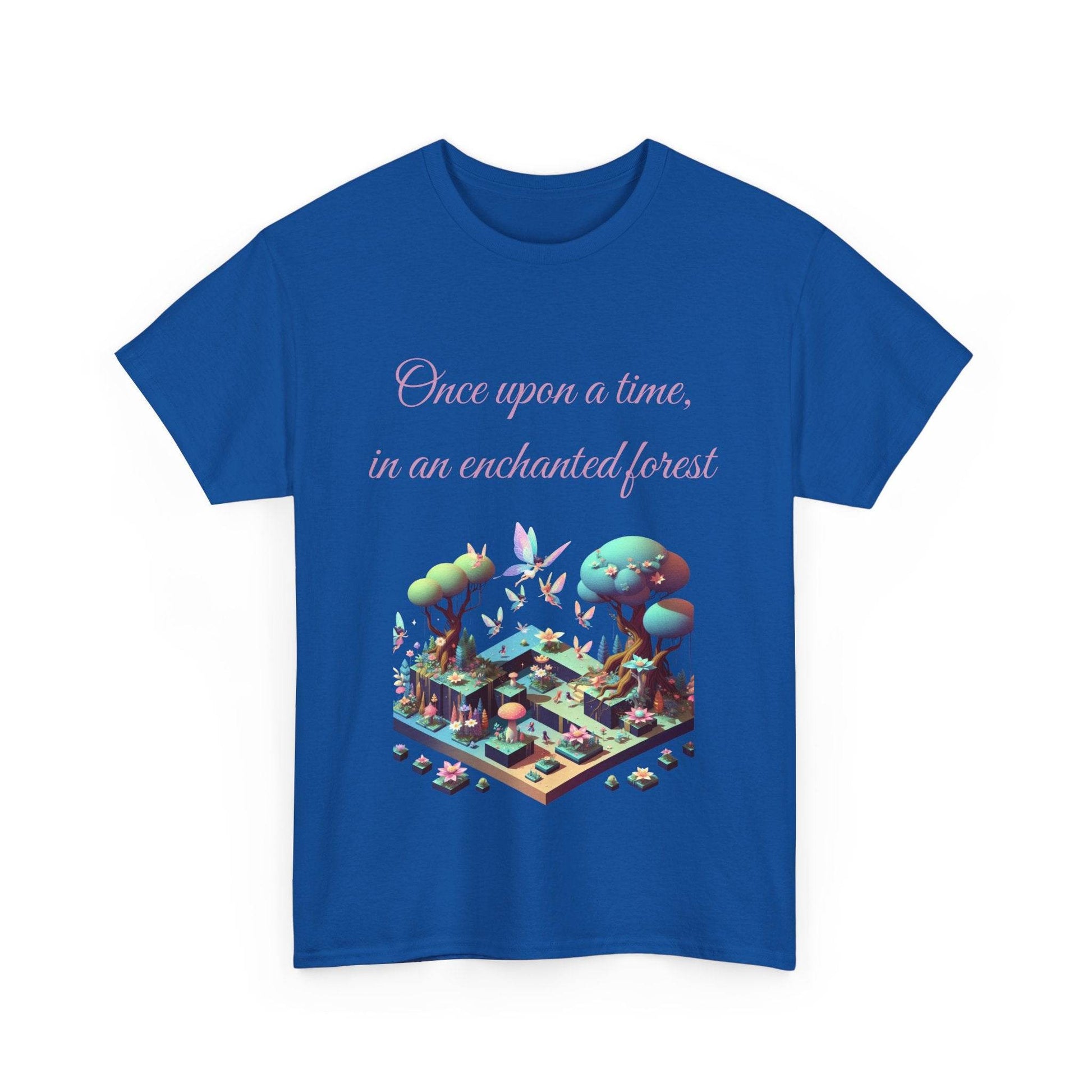 Enchanted Forest - A Unisex Heavy Cotton Tee - Perfect for Book Lovers - The Dreamer's Bookshop.