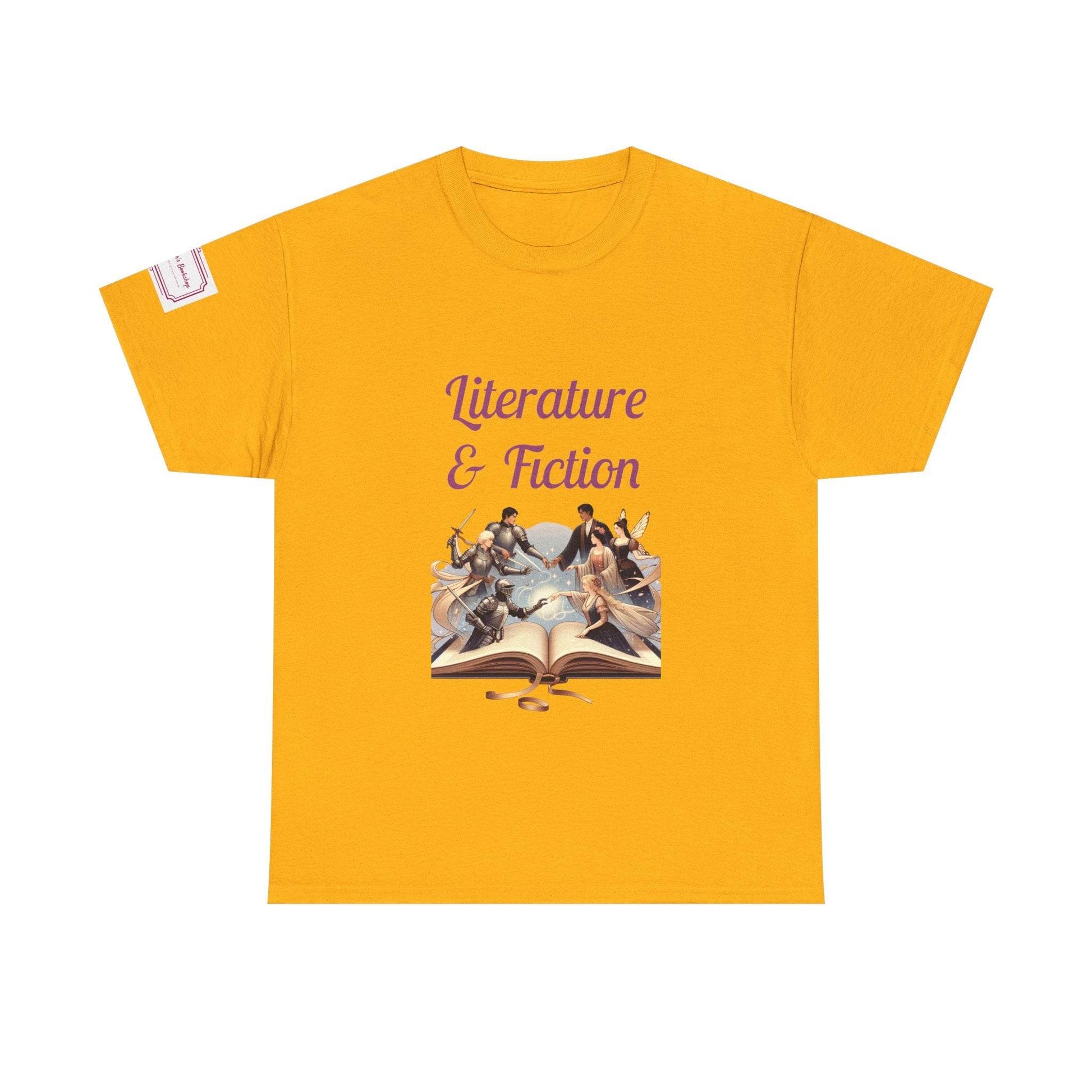 Fiction - Graphic Unisex Heavy Cotton Tee - Literature Books - The Dreamer's Bookshop.