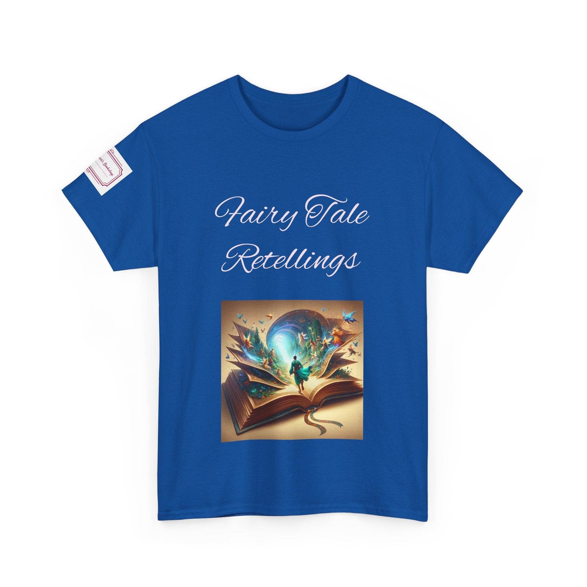 Fiction - Unisex Heavy Cotton Tee - Fairy Tale Retellings - The Dreamer's Bookshop.