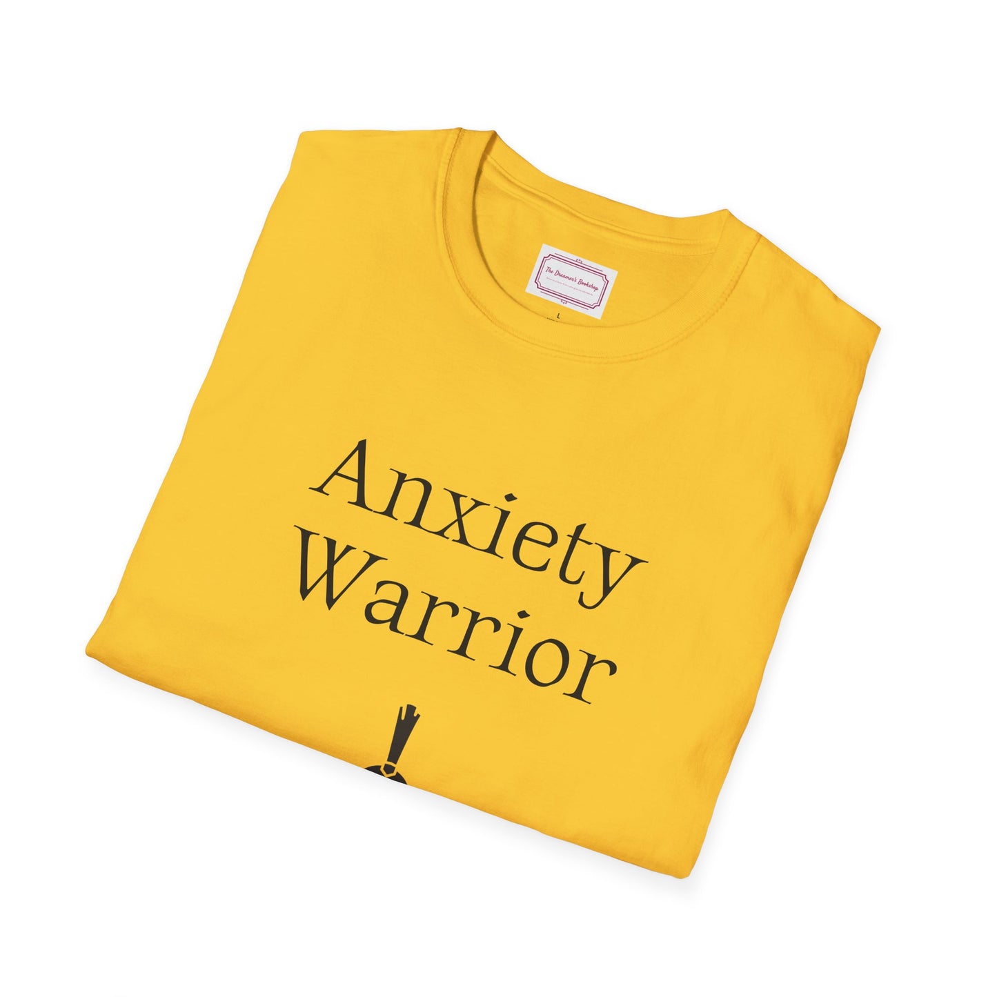 Anxiety Warrior Unisex Softstyle T-Shirt - Embrace Your Battles