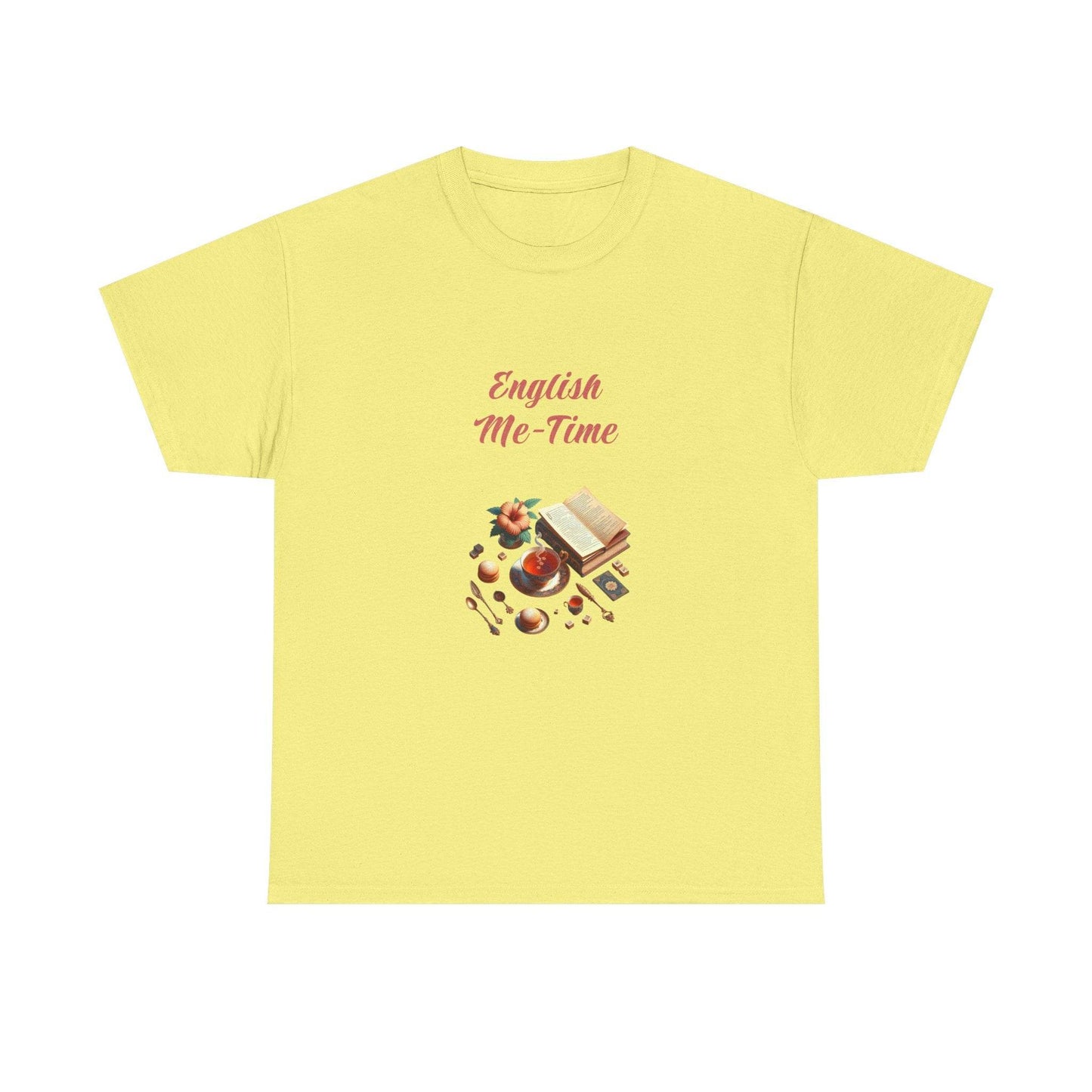 Me-Time - A Unisex Heavy Cotton Tee - Perfect Gift for Book Lovers - The Dreamer's Bookshop.