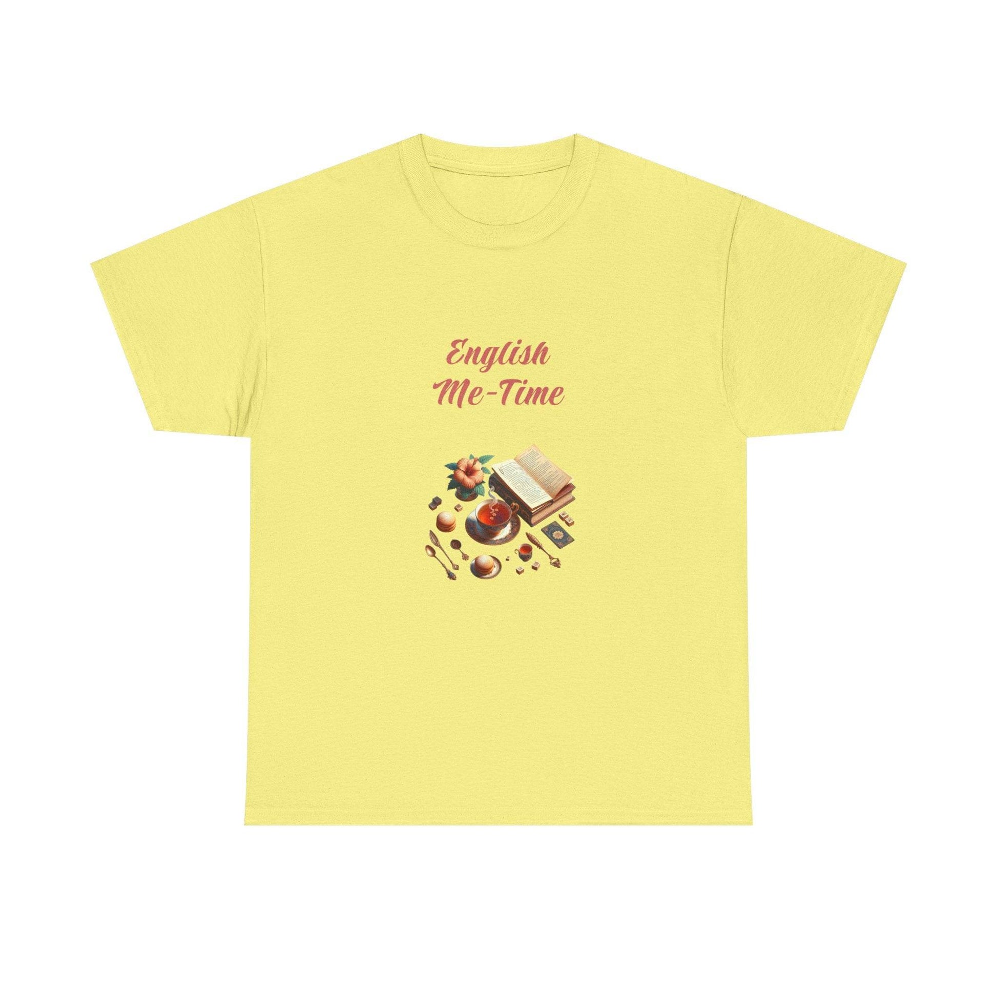 Me-Time - A Unisex Heavy Cotton Tee - Perfect Gift for Book Lovers - The Dreamer's Bookshop.