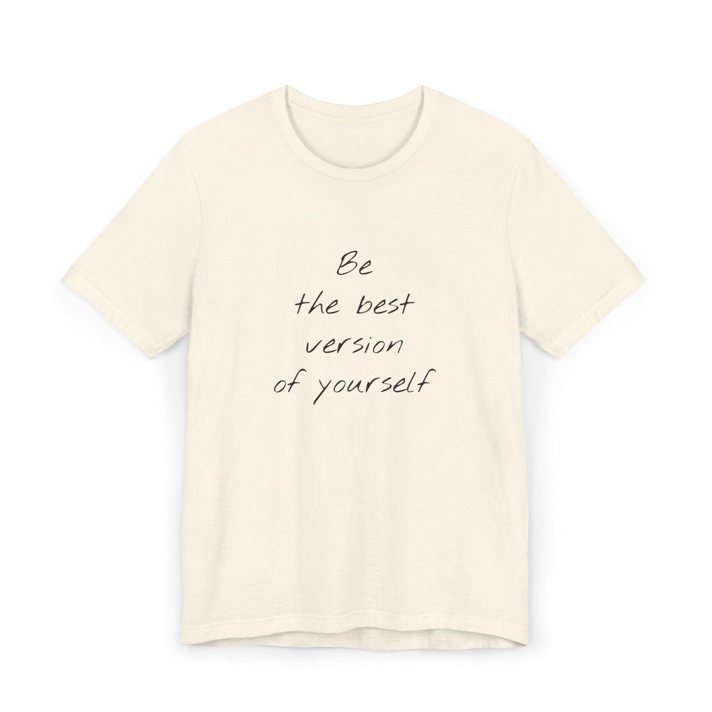 Inspirational Unisex Jersey T-Shirt - Be The Best Vibe - The Dreamer's Bookshop.