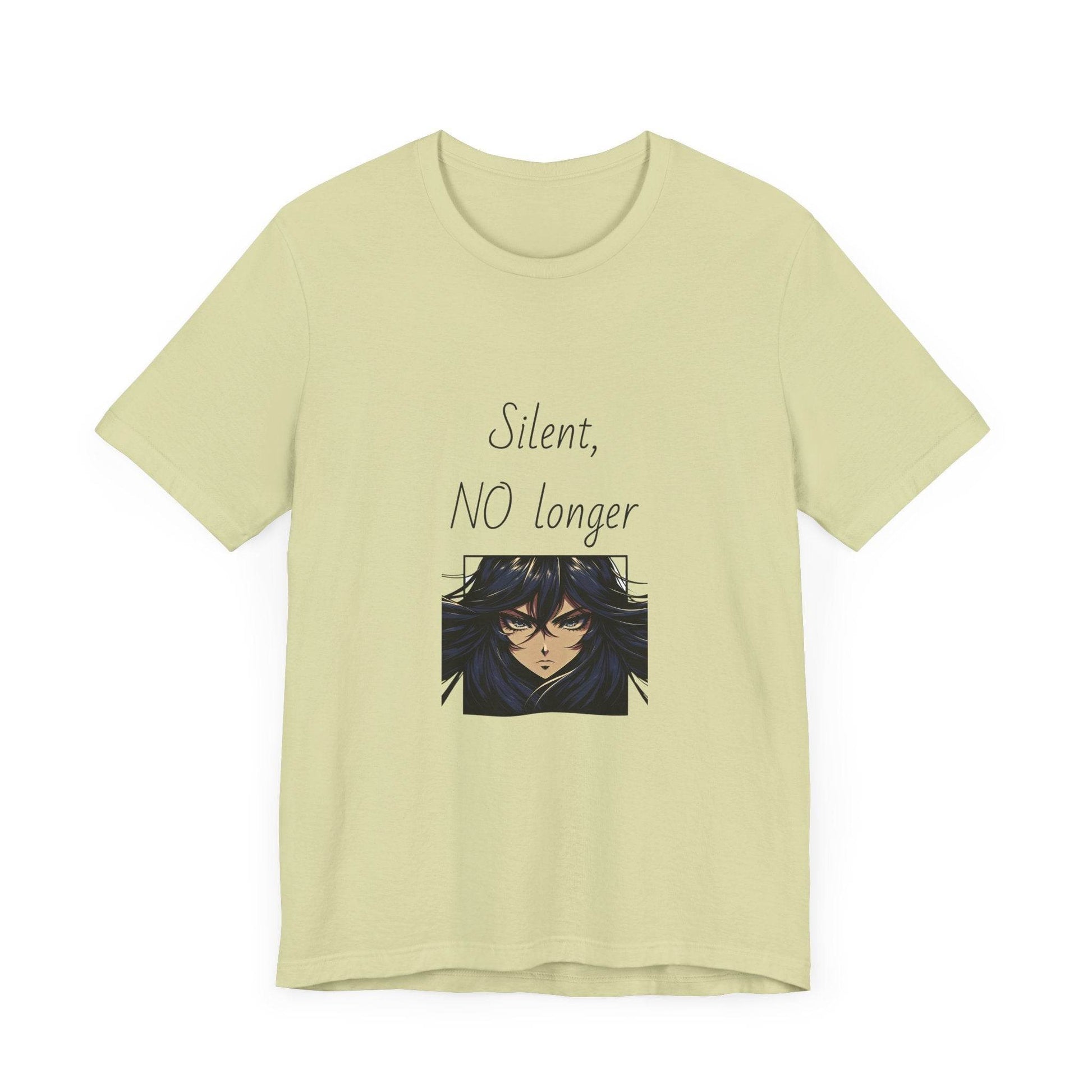 Fierce Survivor Unisex Short Sleeve Tee - Silent, NO longer - The Dreamer's Bookshop.