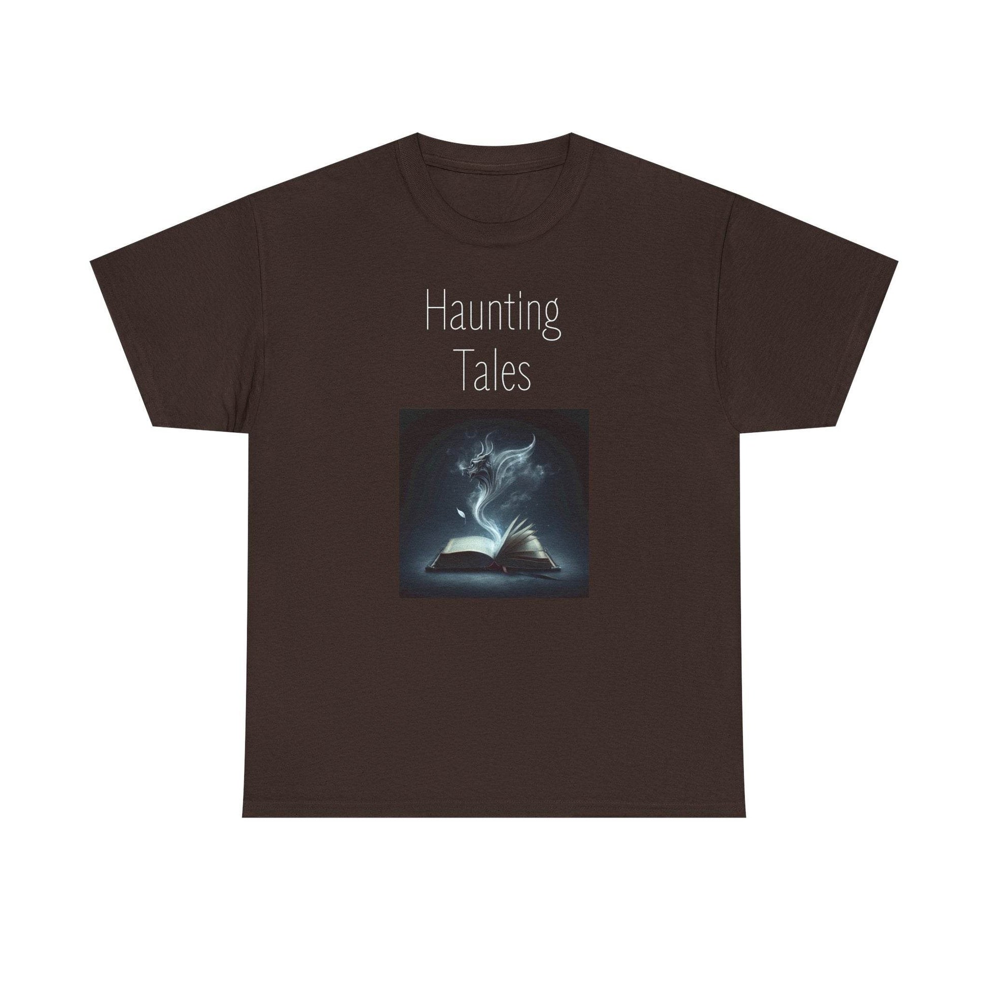 Haunting Tales - A Unisex Heavy Cotton Tee - Perfect Gift for Book Lovers - The Dreamer's Bookshop.