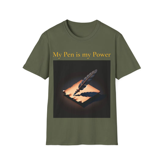 Unisex -Inspired T-Shirt - "My Pen" - Perfect for Book Lovers - The Dreamer's Bookshop.