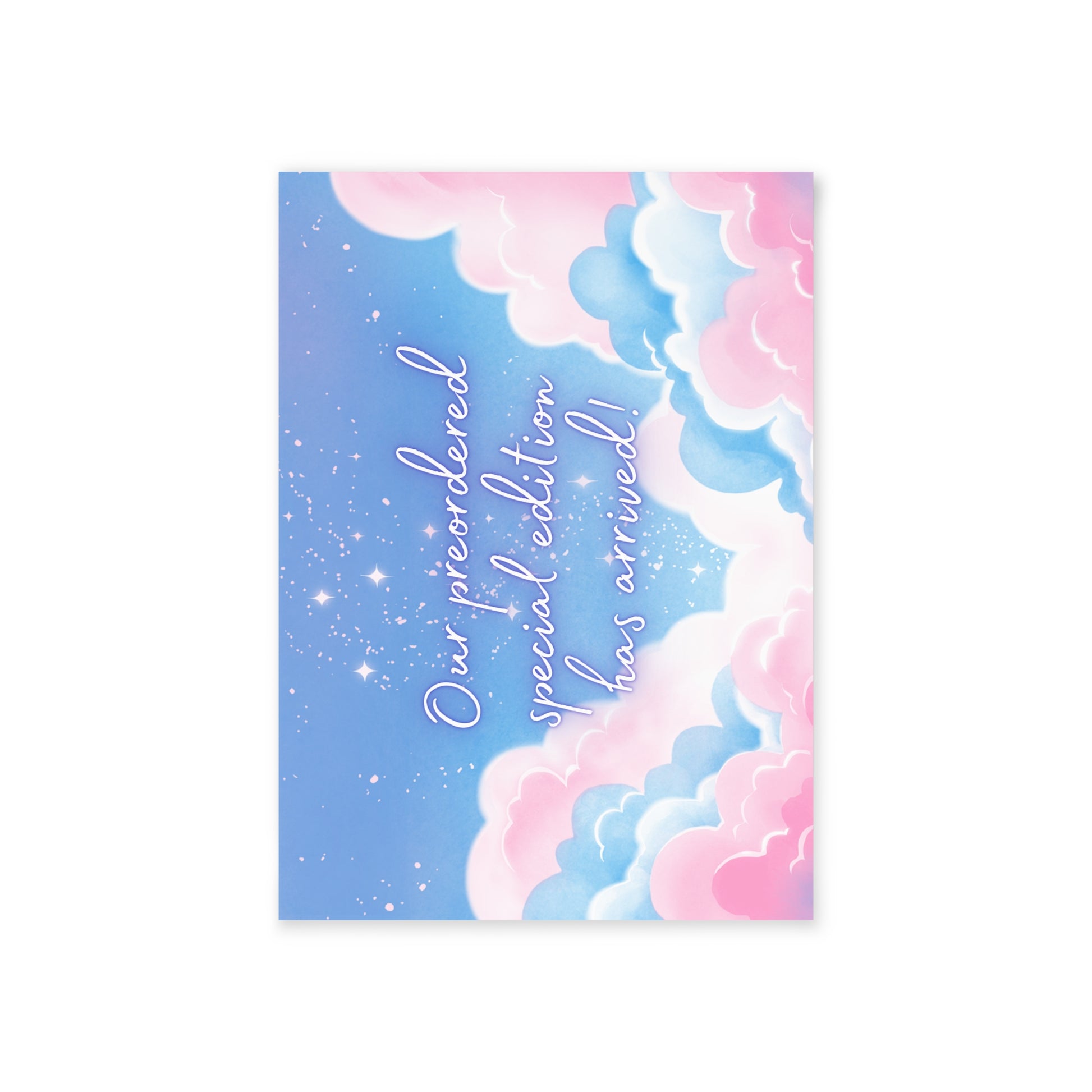 The Dreamer's Bookshop Cute "Special Edition" Baby Card - The Dreamer's Bookshop.