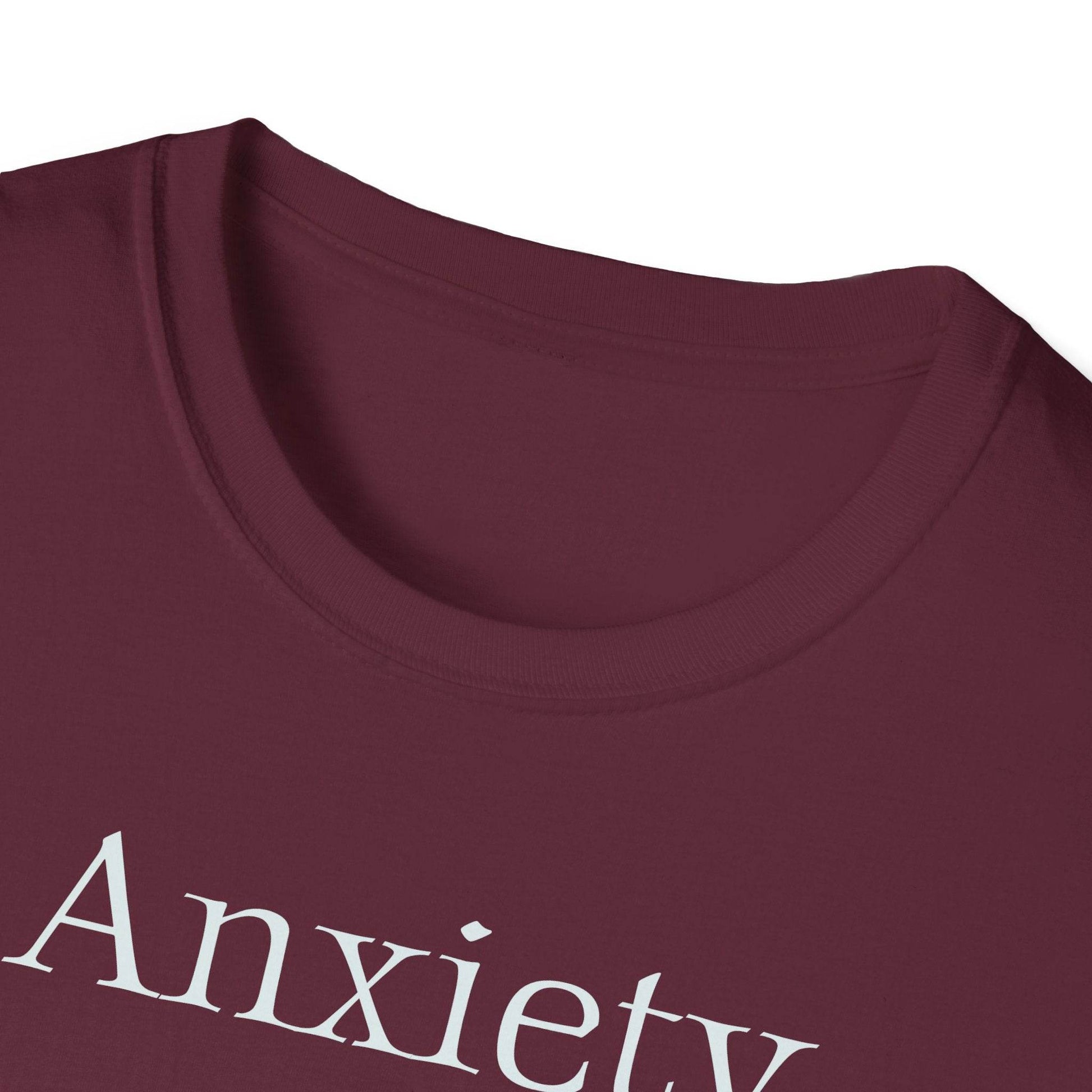 Anxiety Warrior Unisex Softstyle T-Shirt - What's Your Battle? - The Dreamer's Bookshop.