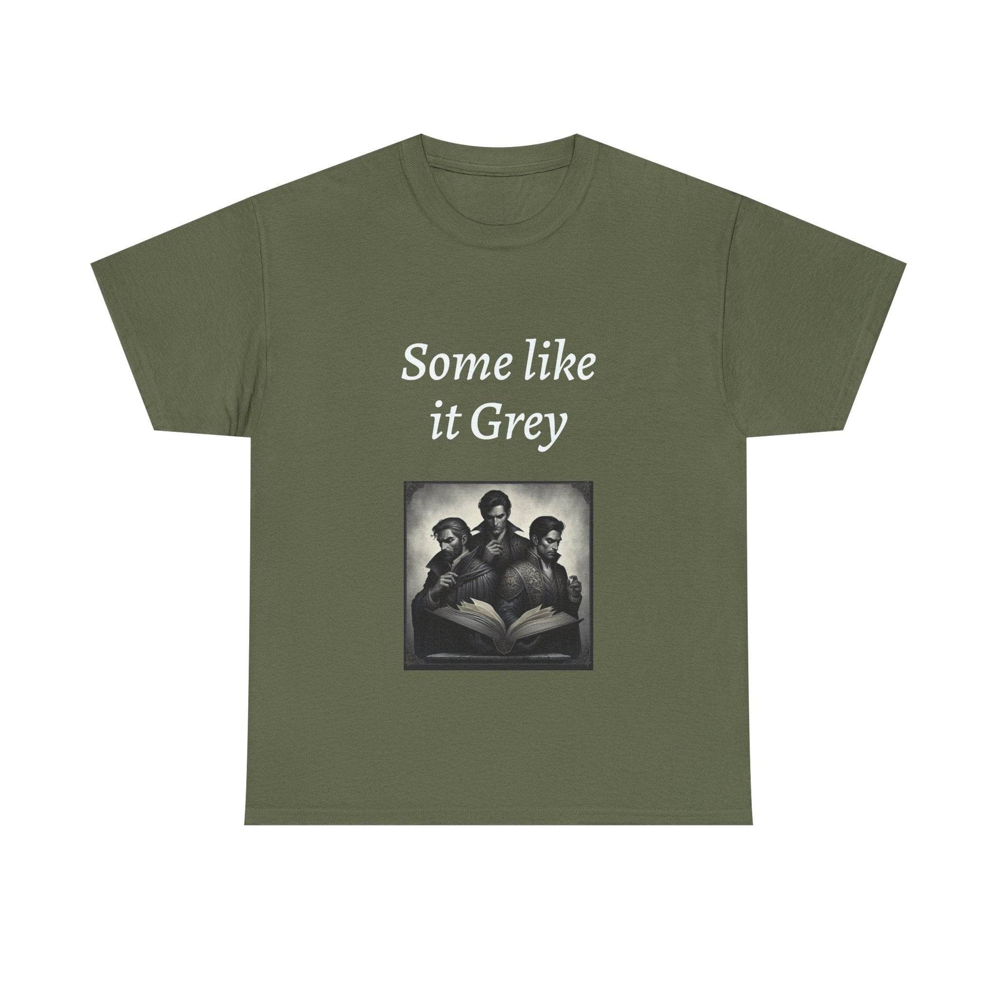 Like it Grey - Unisex Heavy Cotton Tee - Dark Romance - The Dreamer's Bookshop.