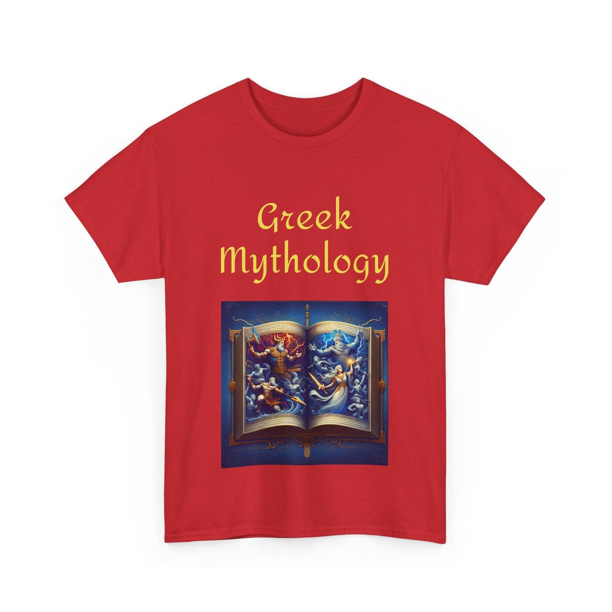 History - Unisex Heavy Cotton Tee - Greek Mythology - The Dreamer's Bookshop.