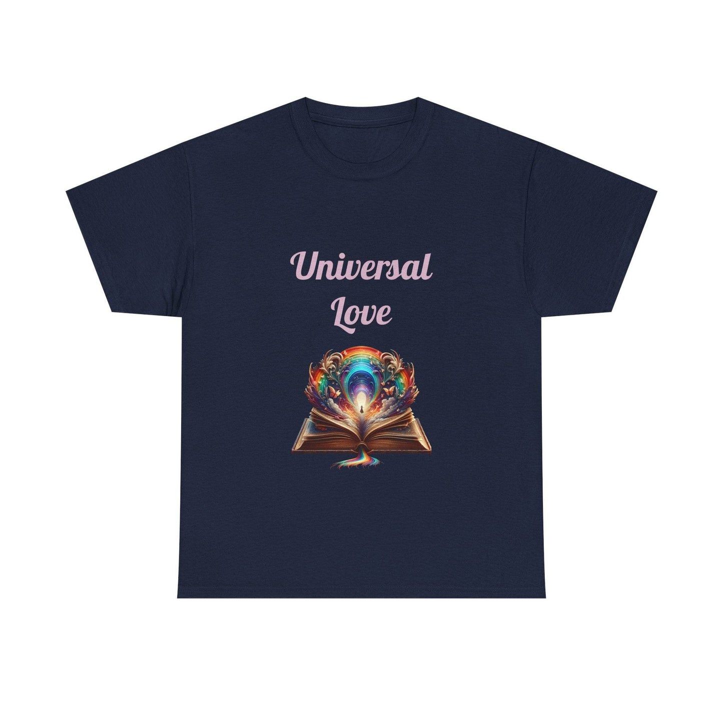 Universal Love - Unisex Heavy Cotton Tee - Queer Romance Books - The Dreamer's Bookshop.