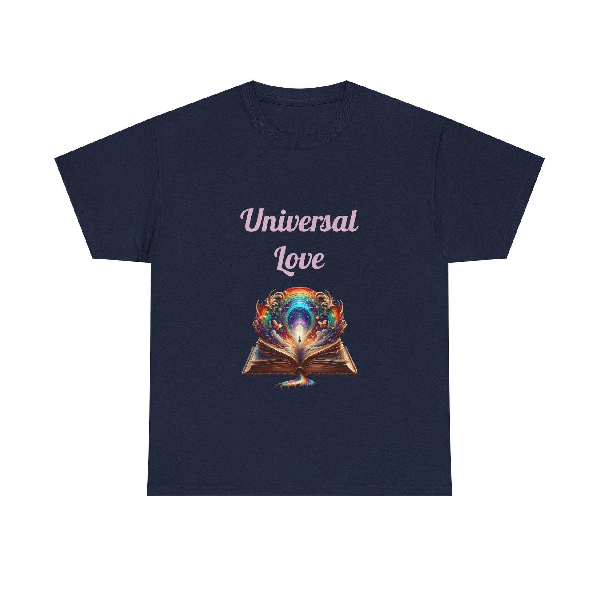 Universal Love - Unisex Heavy Cotton Tee - Queer Romance Books - The Dreamer's Bookshop.