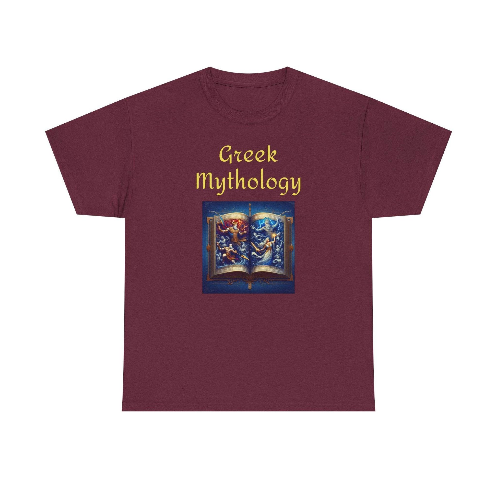 History - Graphic Tee - Unisex Heavy Cotton T-Shirt - Greek Mythology - The Dreamer's Bookshop.