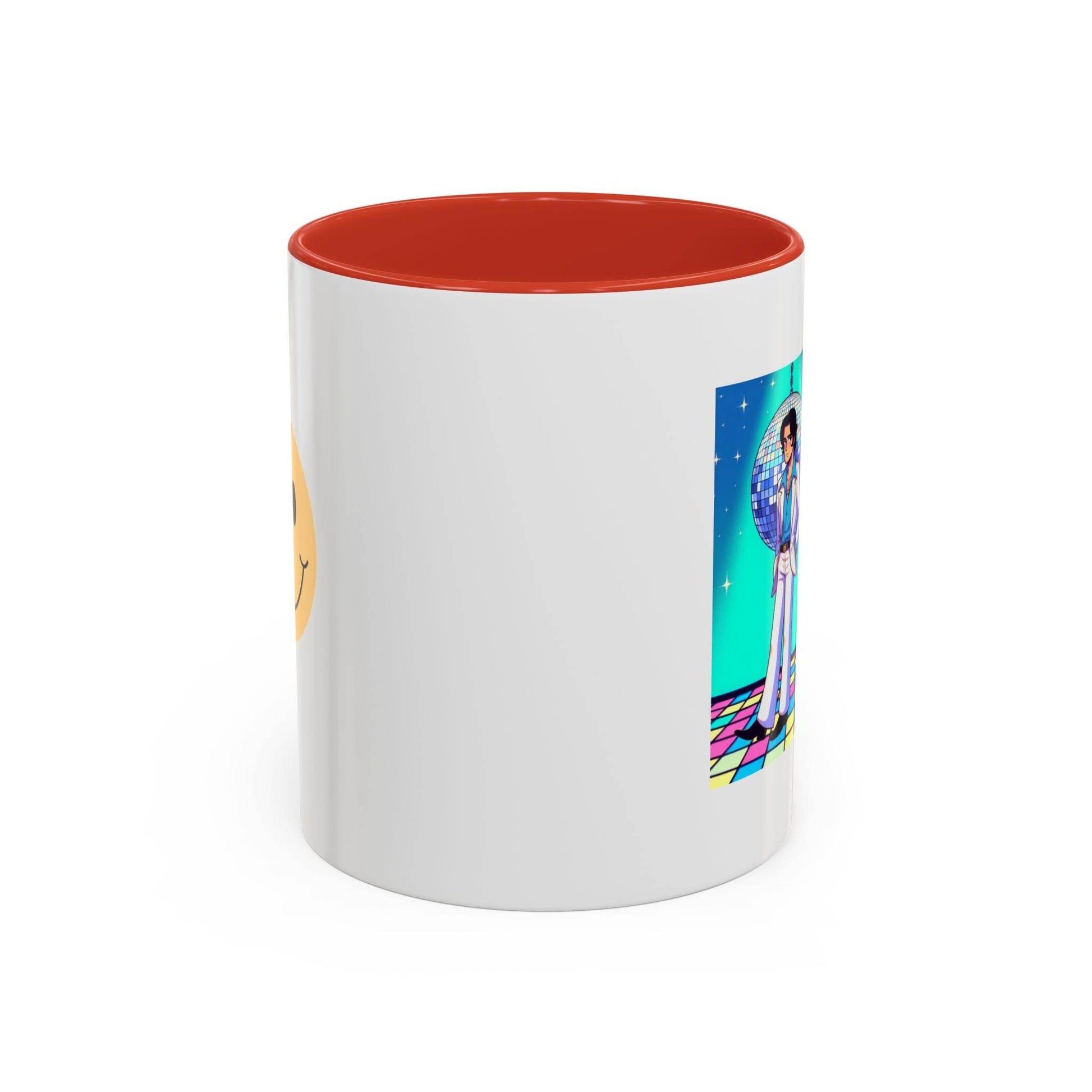 Party Vibe Accent Coffee Mug - Fun Reading Motivation Design - The Dreamer's Bookshop.
