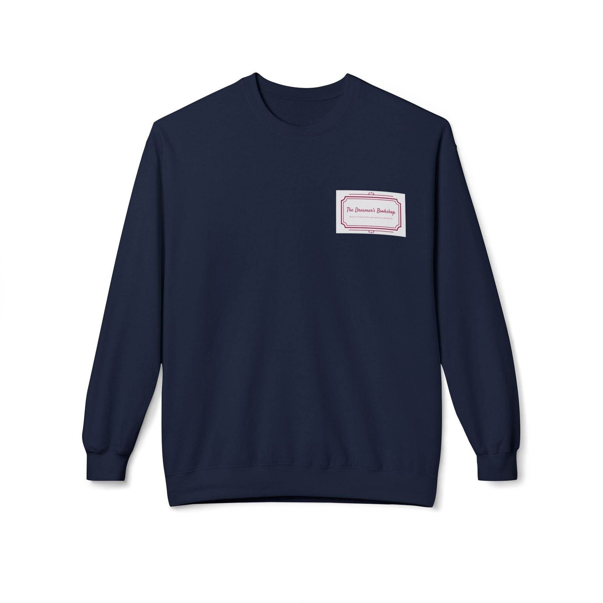 Personalized Unisex Fleece Crewneck Sweatshirt - Ideal Gift for Birthdays & Cozy Days - The Dreamer's Bookshop.