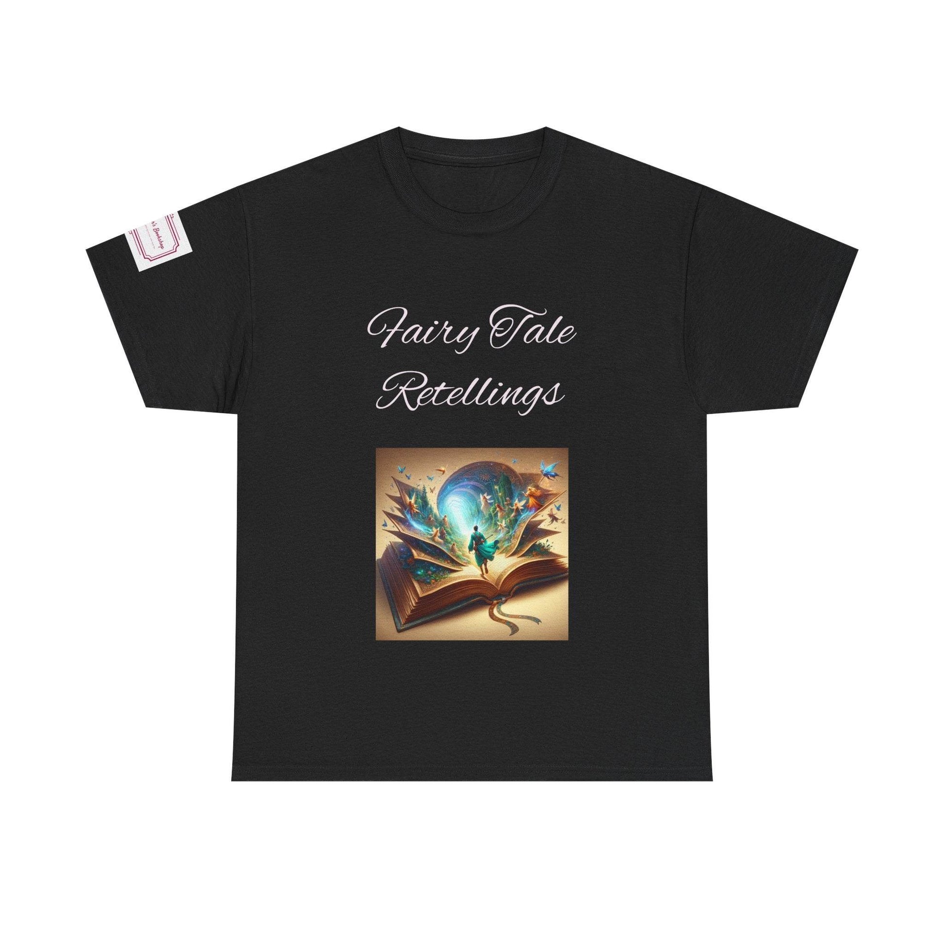Fiction - Unisex Heavy Cotton Tee - Fairy Tale Retellings - The Dreamer's Bookshop.