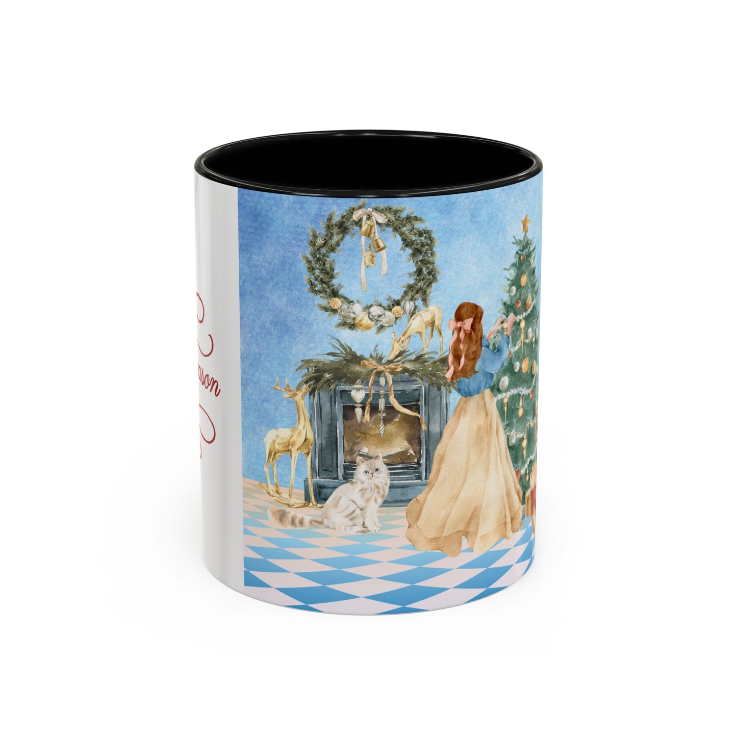 Christmas Tree Decoration - Coffee Mug Gift - tis the season