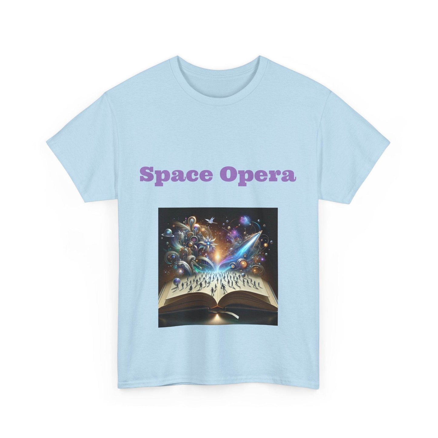 Space Opera - Unisex Heavy Cotton Tee - Sci-Fi Books - The Dreamer's Bookshop.