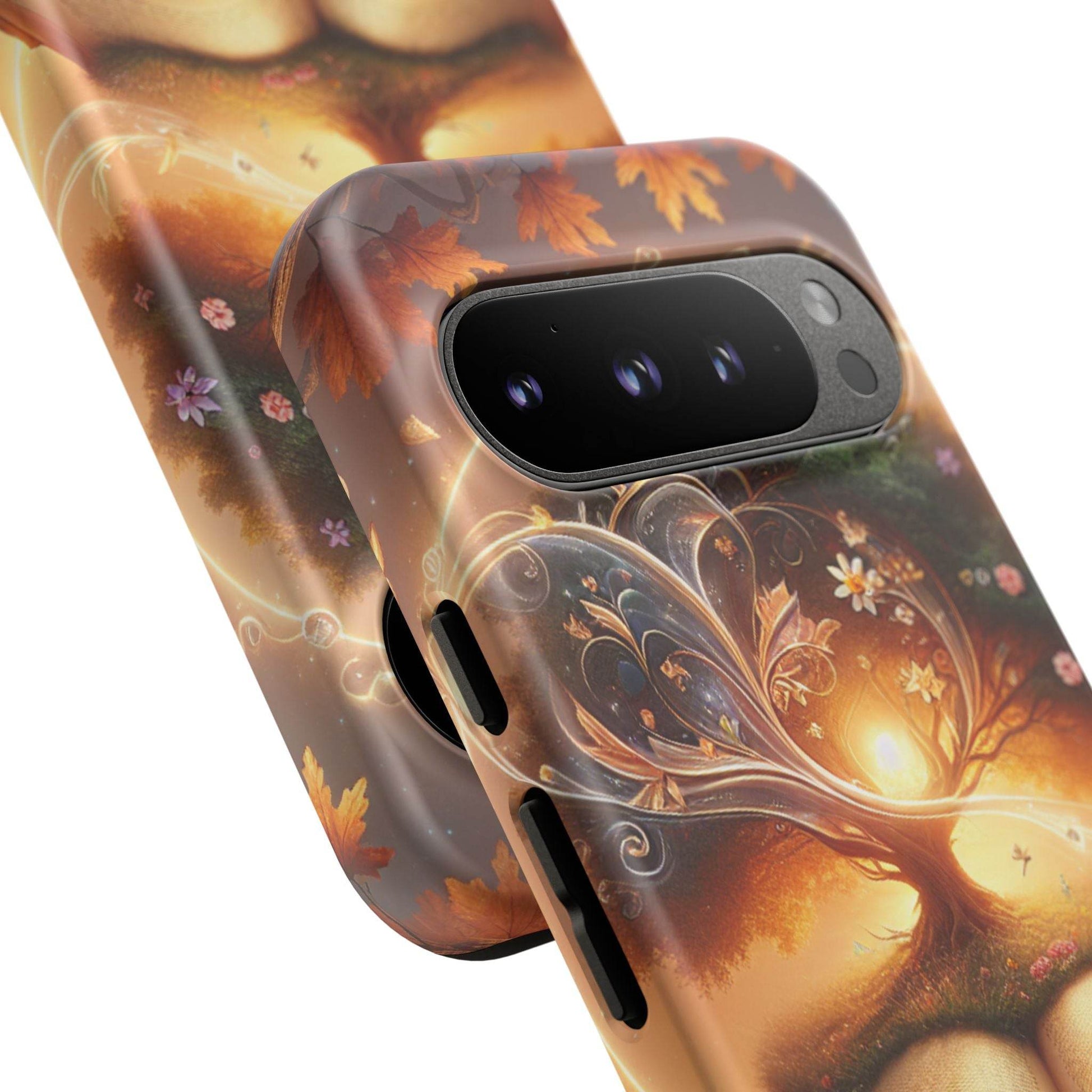 Google & Samsung - Artistic Phone Case with BookishTree Design - Tough Cases - The Dreamer's Bookshop.