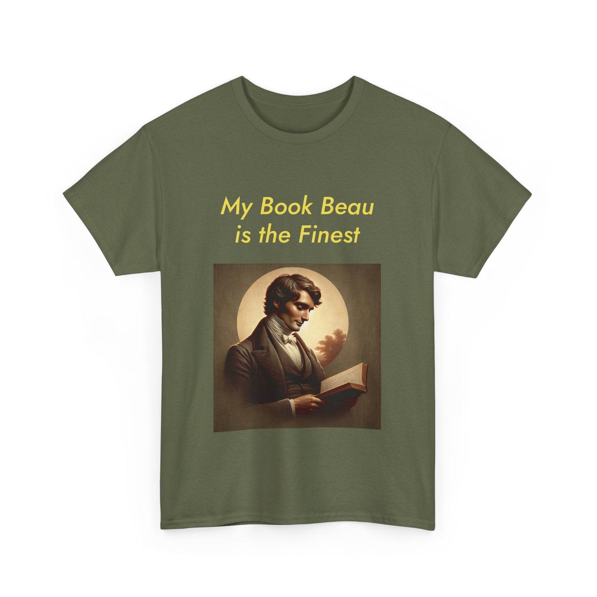 My Book Beau Unisex Heavy Cotton Tee - Perfect for Literature Lovers - The Dreamer's Bookshop.