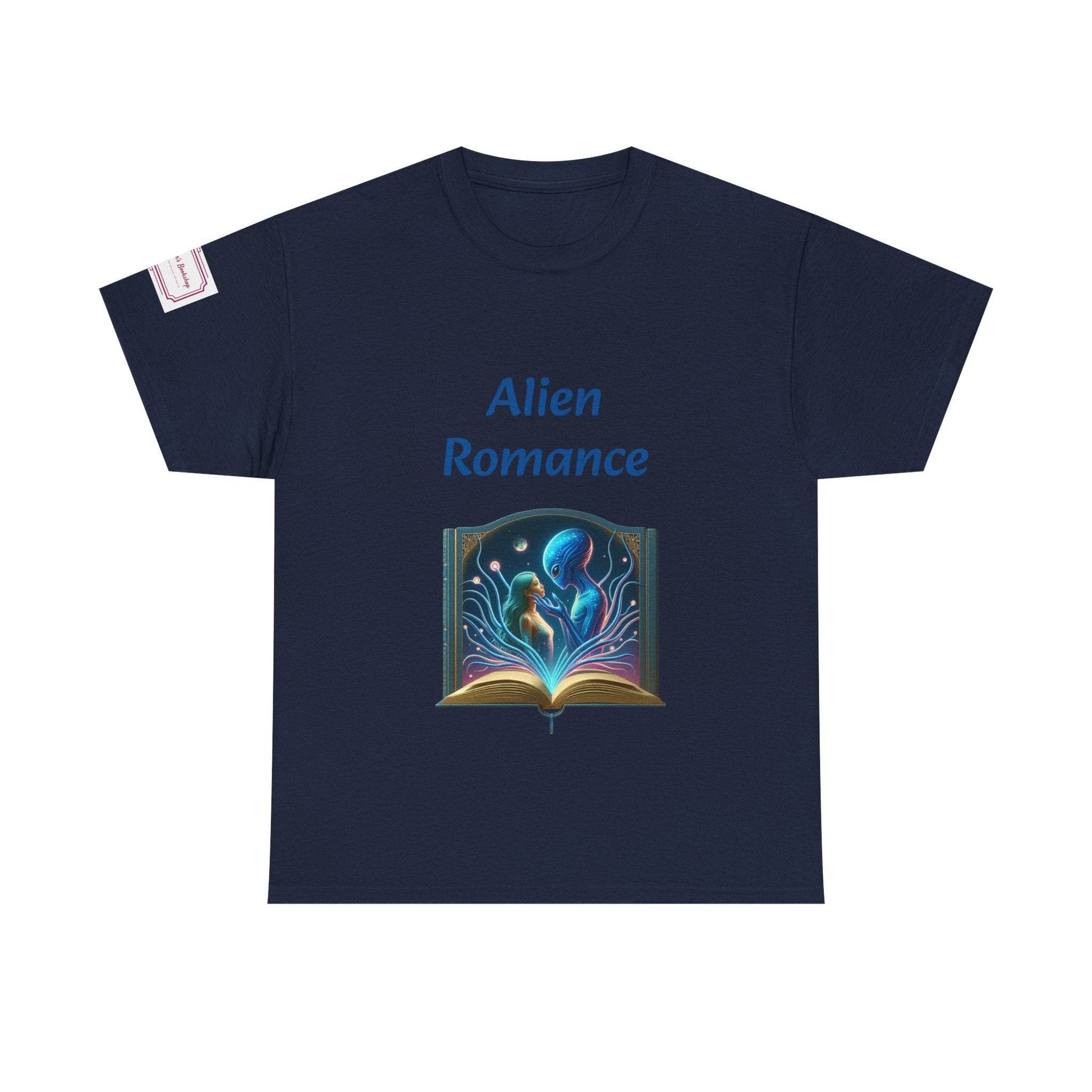 Sci-Fi - Graphic Unisex Heavy Cotton Tee - Alien Romance Books - The Dreamer's Bookshop.