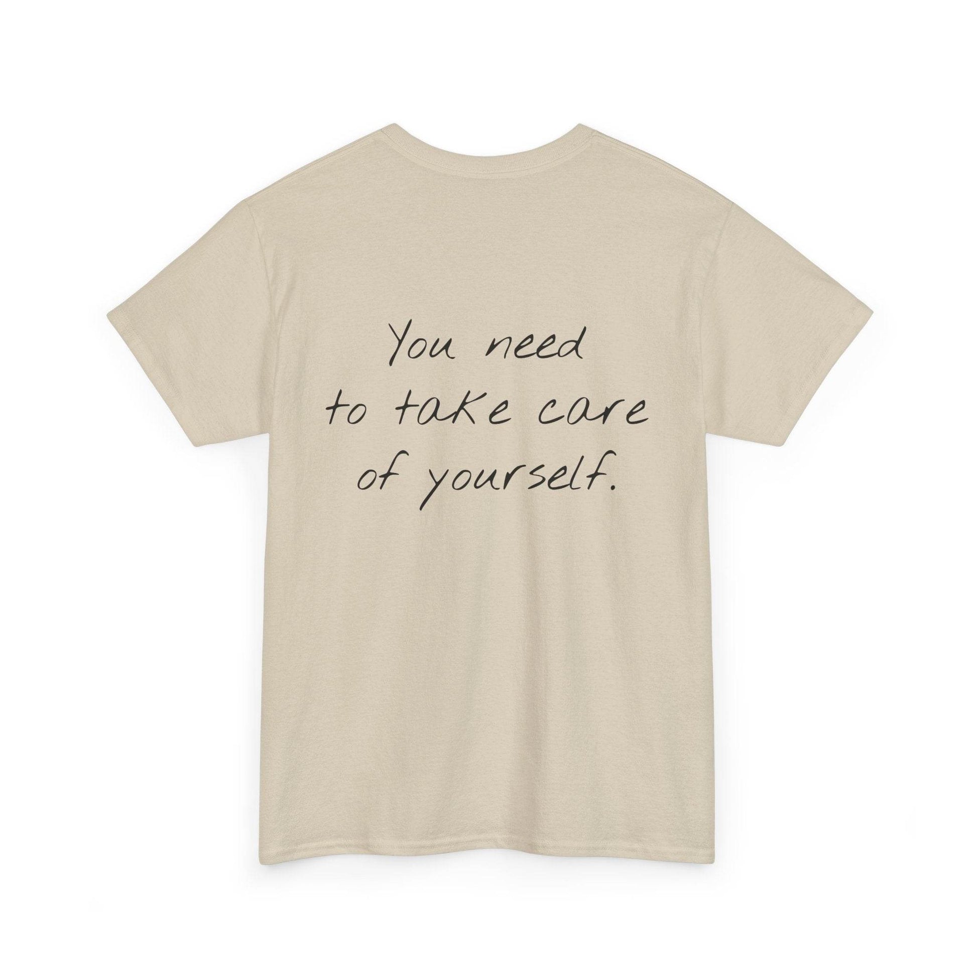 Take Care - Unisex Heavy Cotton Tee - Creative Apparel - The Dreamer's Bookshop.