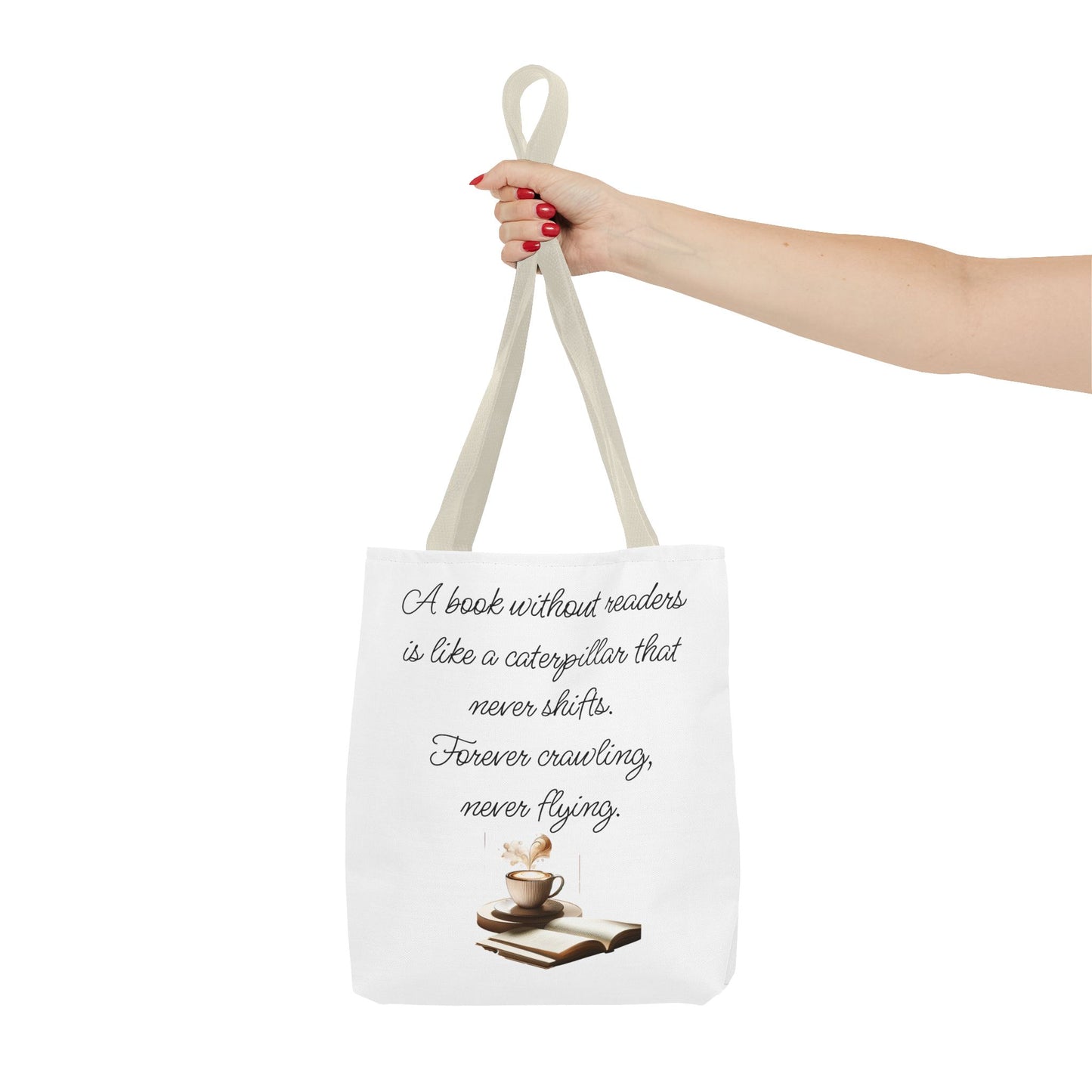 Literary Tote Bag – A book without readers