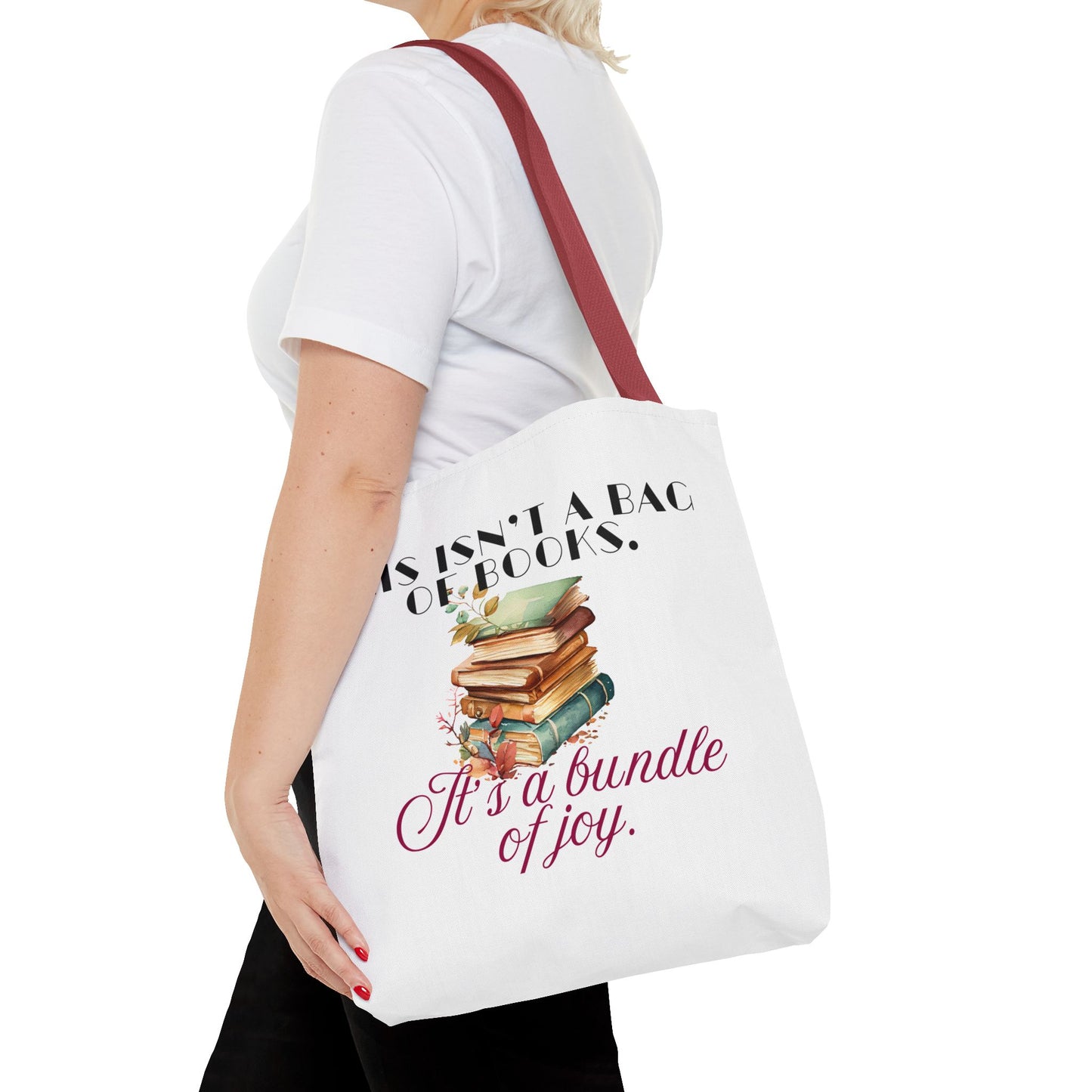 This isn't a Bag of Books - Tote Bag - Cozy Autumn Design