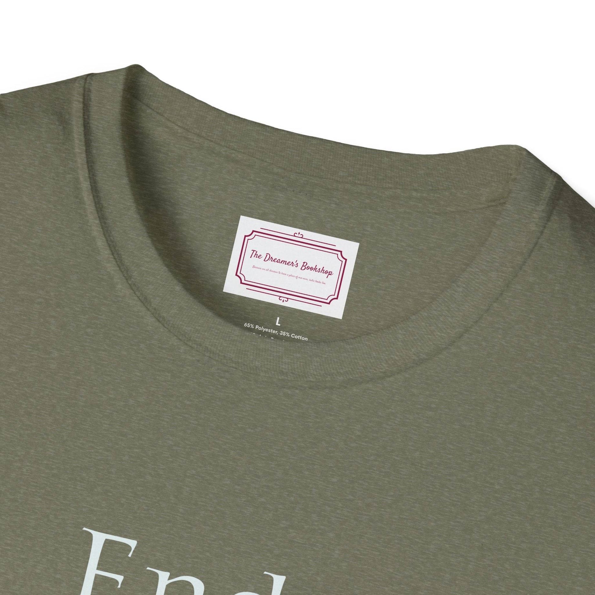 Endometriosis Warrior Unisex Softstyle T-Shirt - Embrace Your Battles - The Dreamer's Bookshop.
