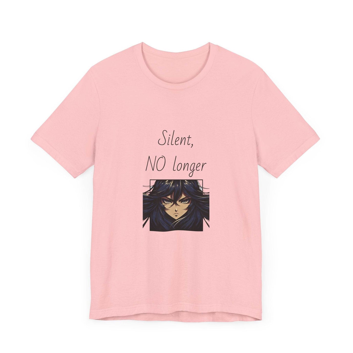 Fierce Survivor Unisex Short Sleeve Tee - Silent, NO longer - The Dreamer's Bookshop.