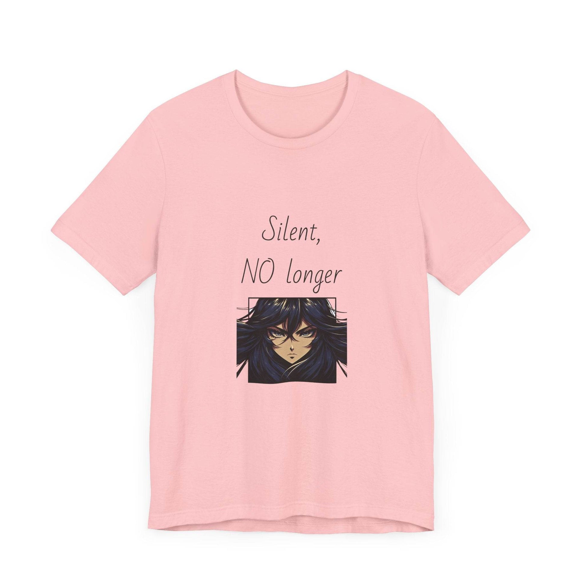Fierce Survivor Unisex Short Sleeve Tee - Silent, NO longer - The Dreamer's Bookshop.